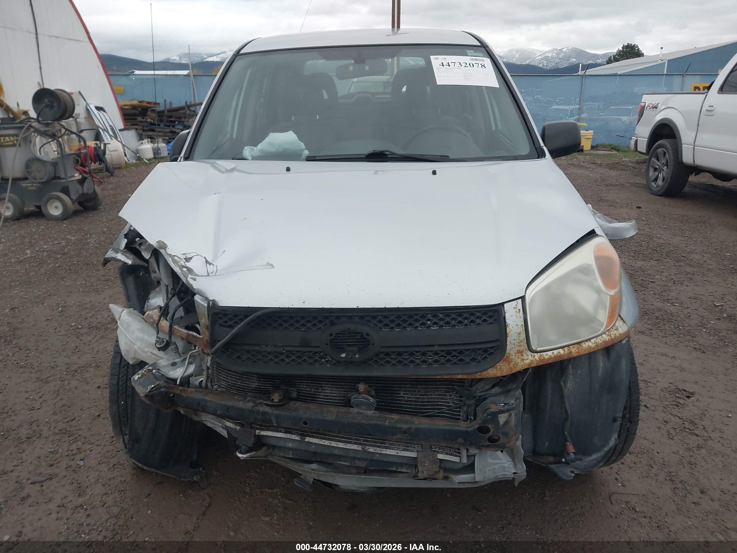 2005 Toyota Rav4 Серый vin: JTEHD20V250054353