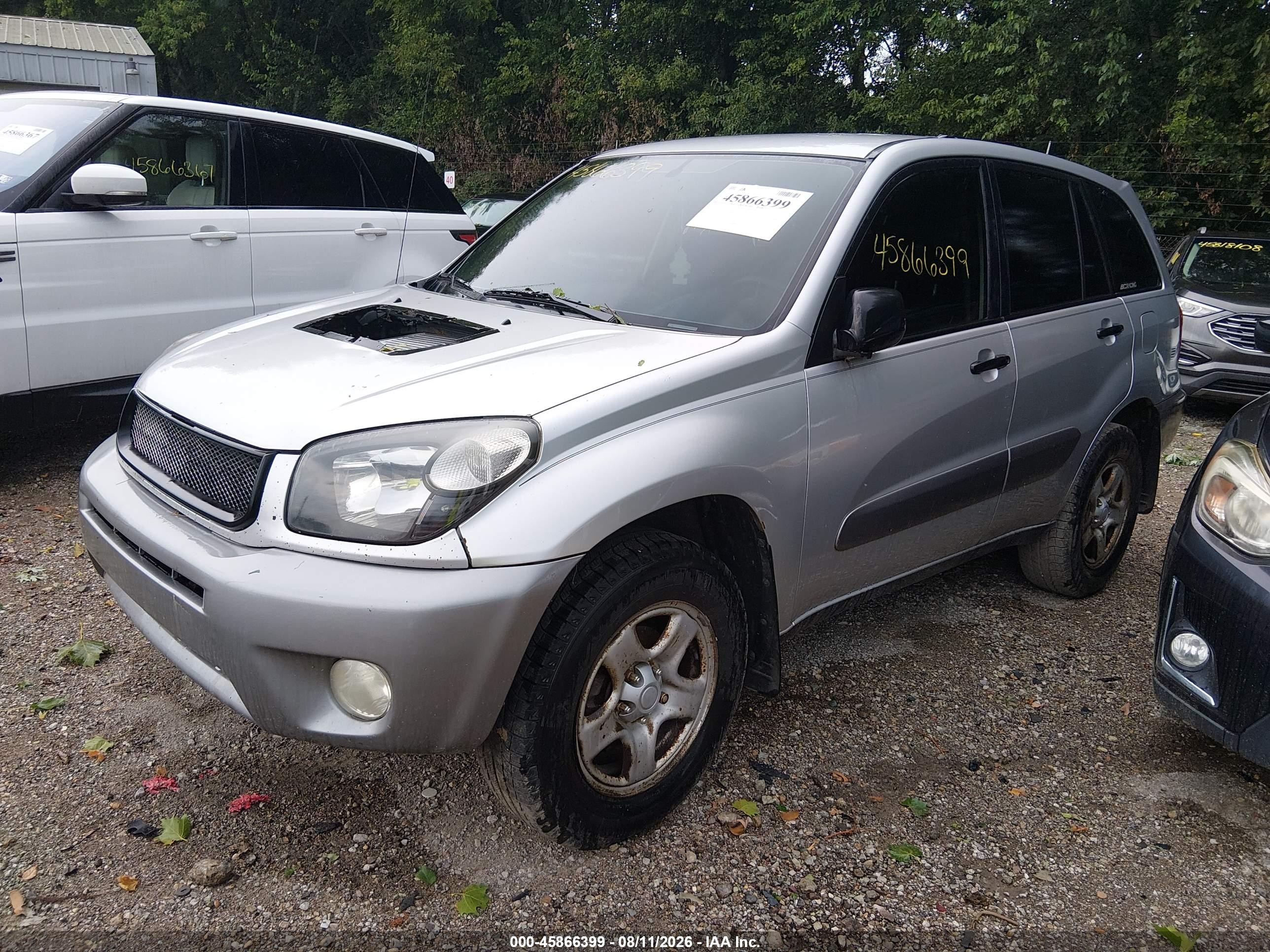 2005 Toyota Rav4   Silver vin: JTEHD20V256024217