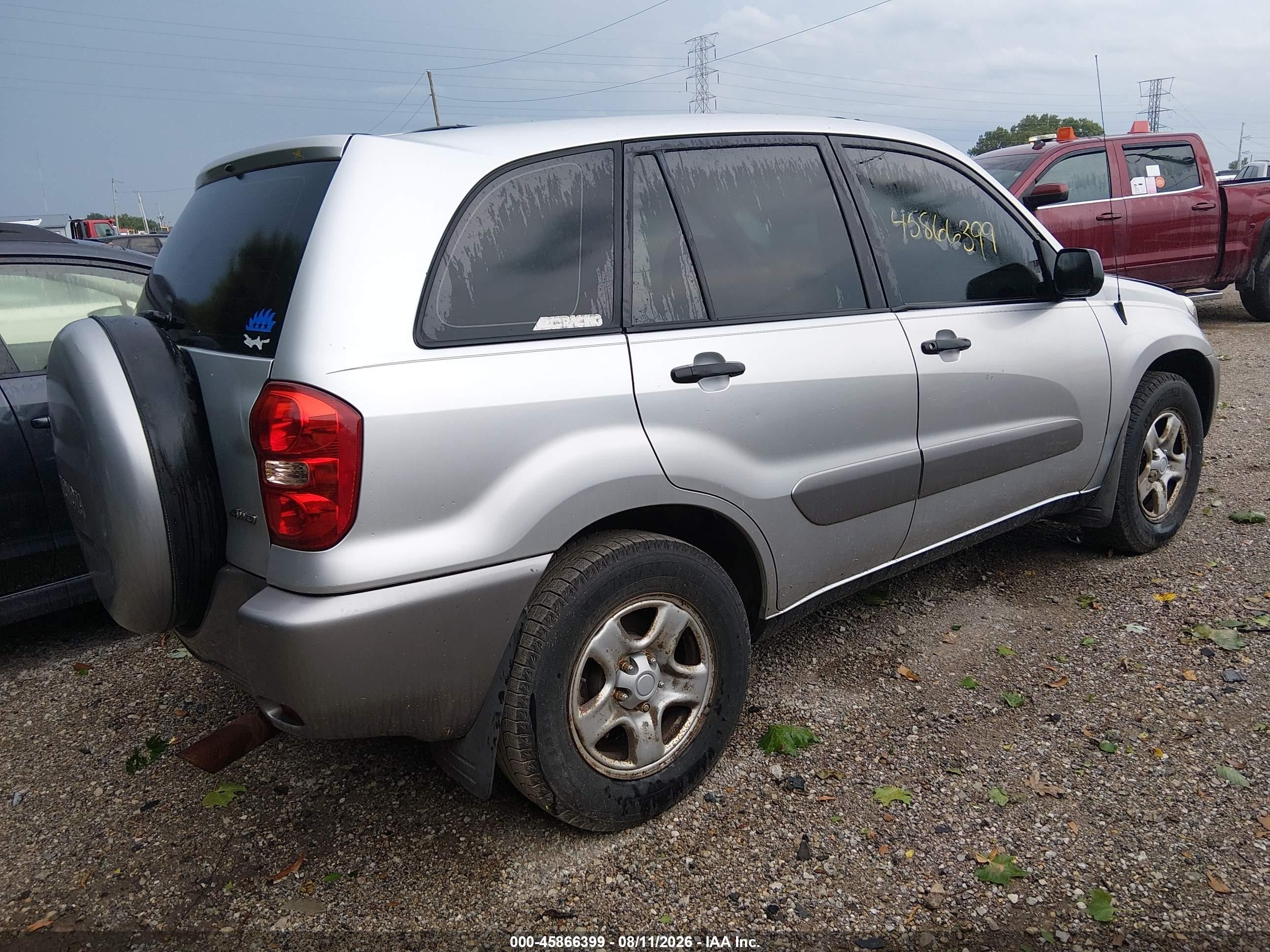 2005 Toyota Rav4   Silver vin: JTEHD20V256024217