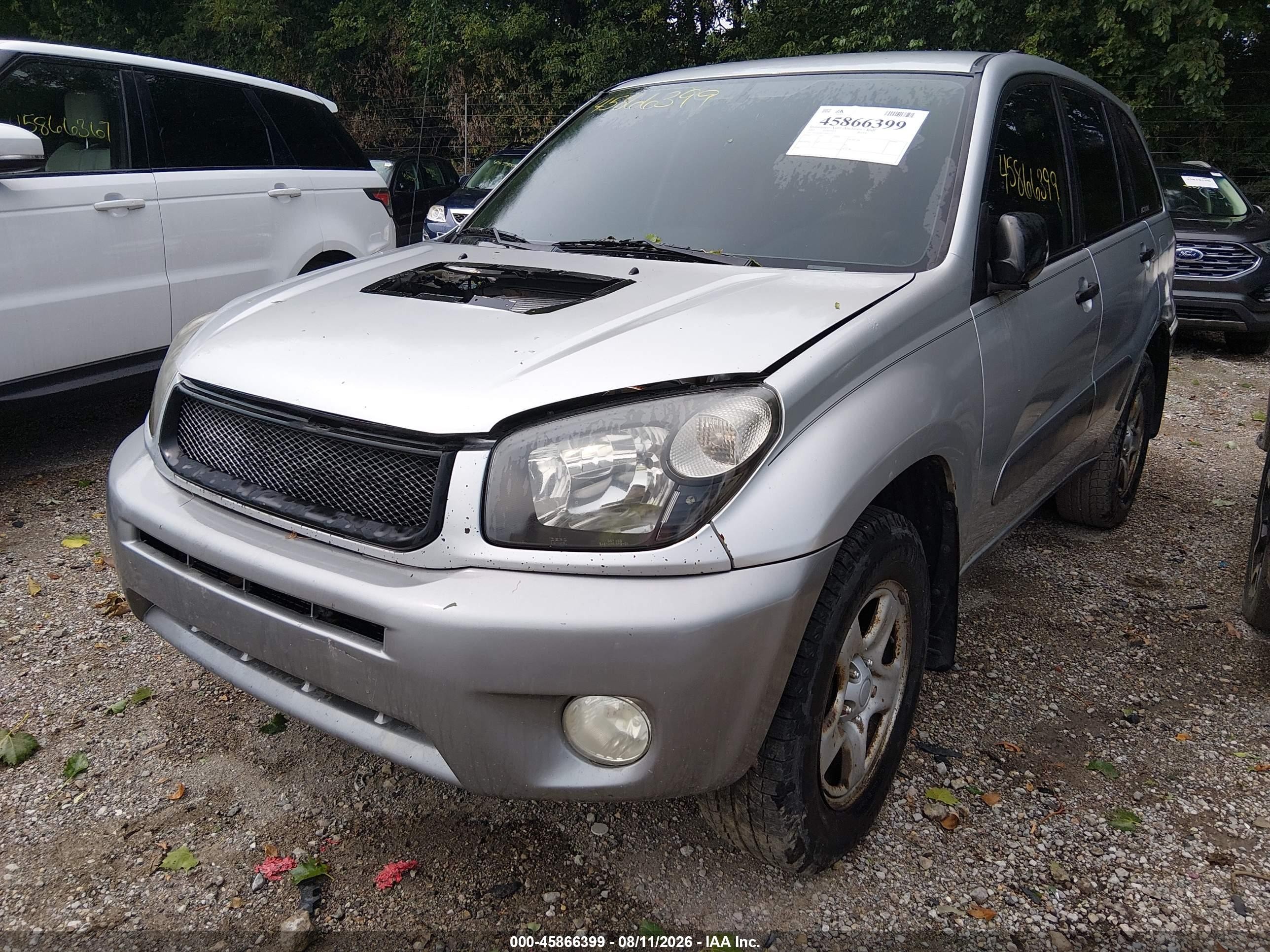 2005 Toyota Rav4   Silver vin: JTEHD20V256024217