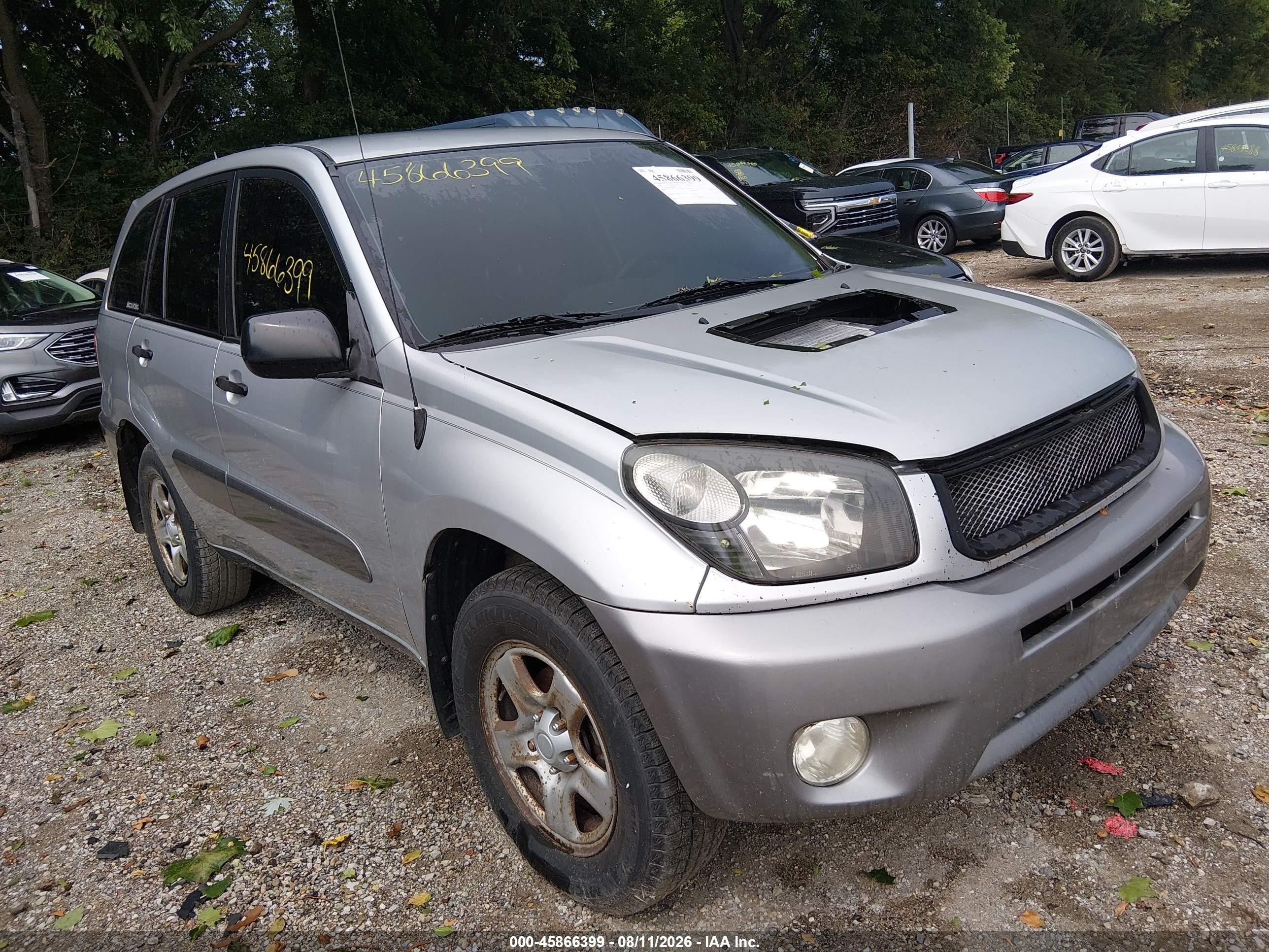 2005 Toyota Rav4   Silver vin: JTEHD20V256024217