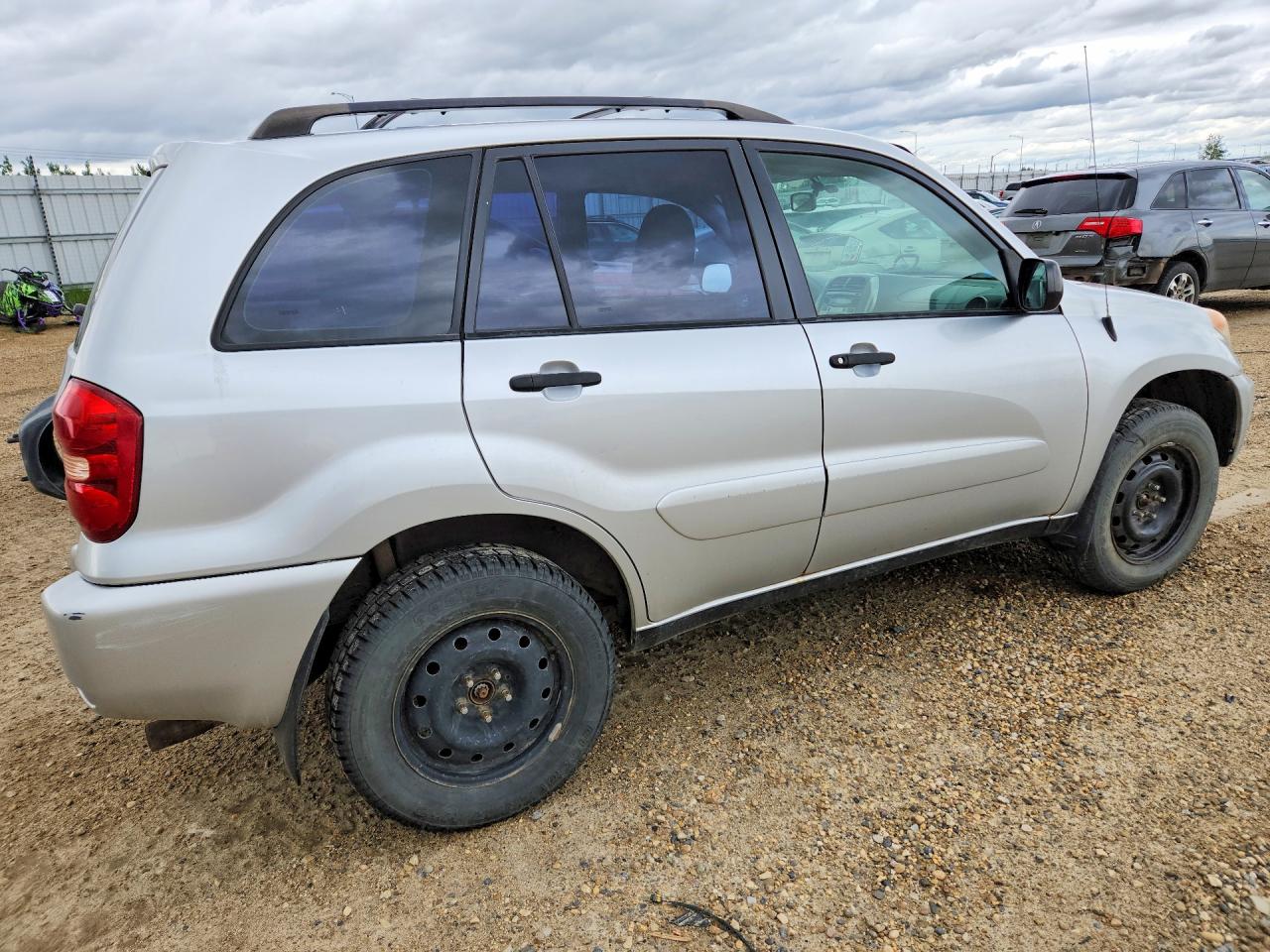 2005 Toyota Rav4 Base Silver vin: JTEHD20V256038506