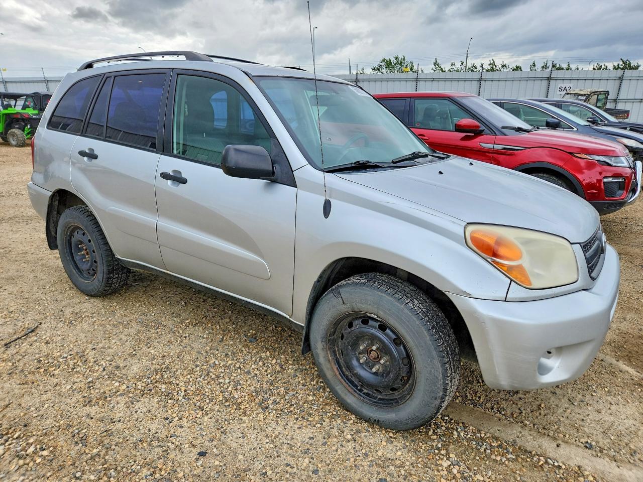 2005 Toyota Rav4 Base Silver vin: JTEHD20V256038506