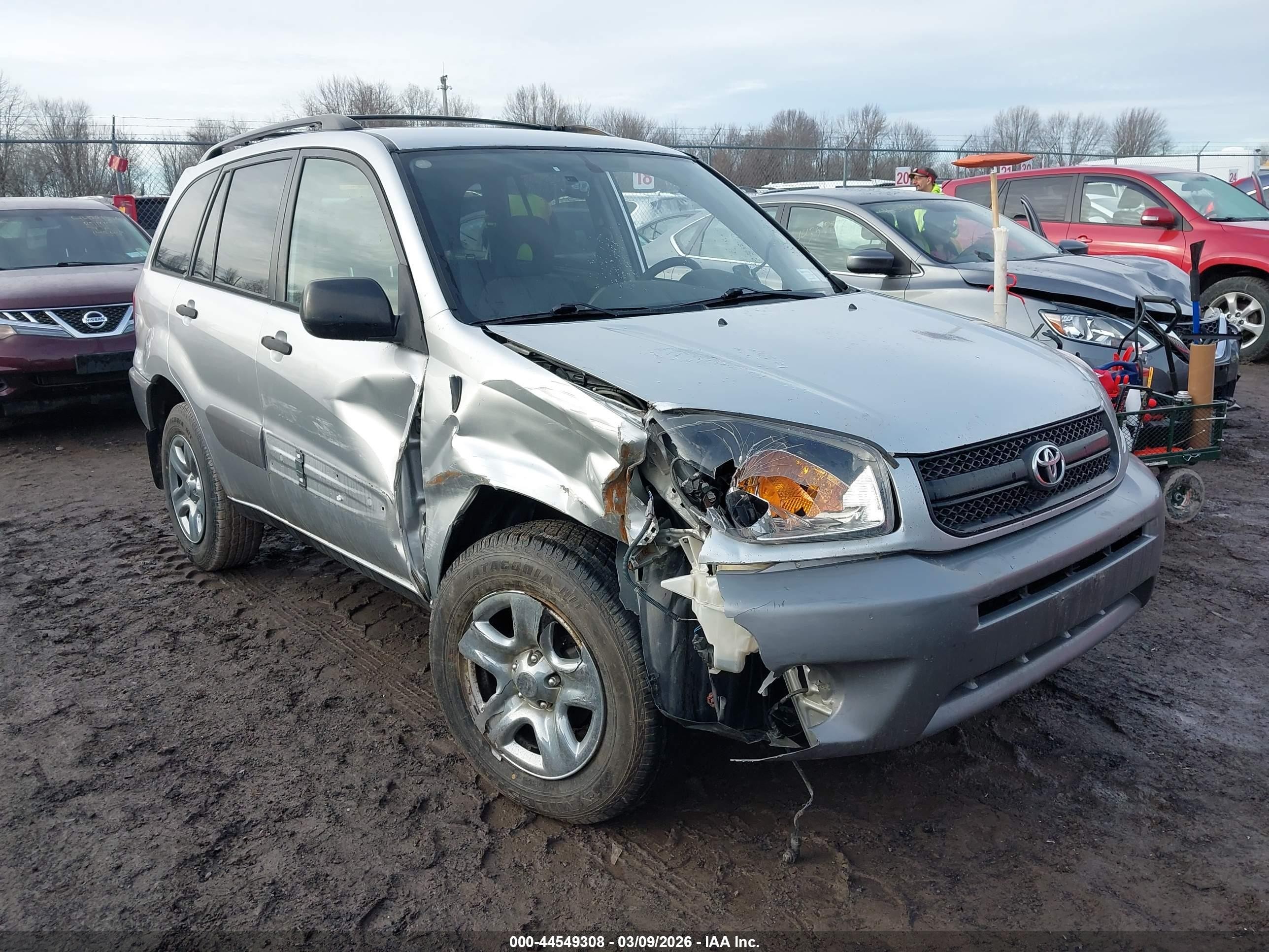 2005 Toyota Rav4   Silver vin: JTEHD20V256040840