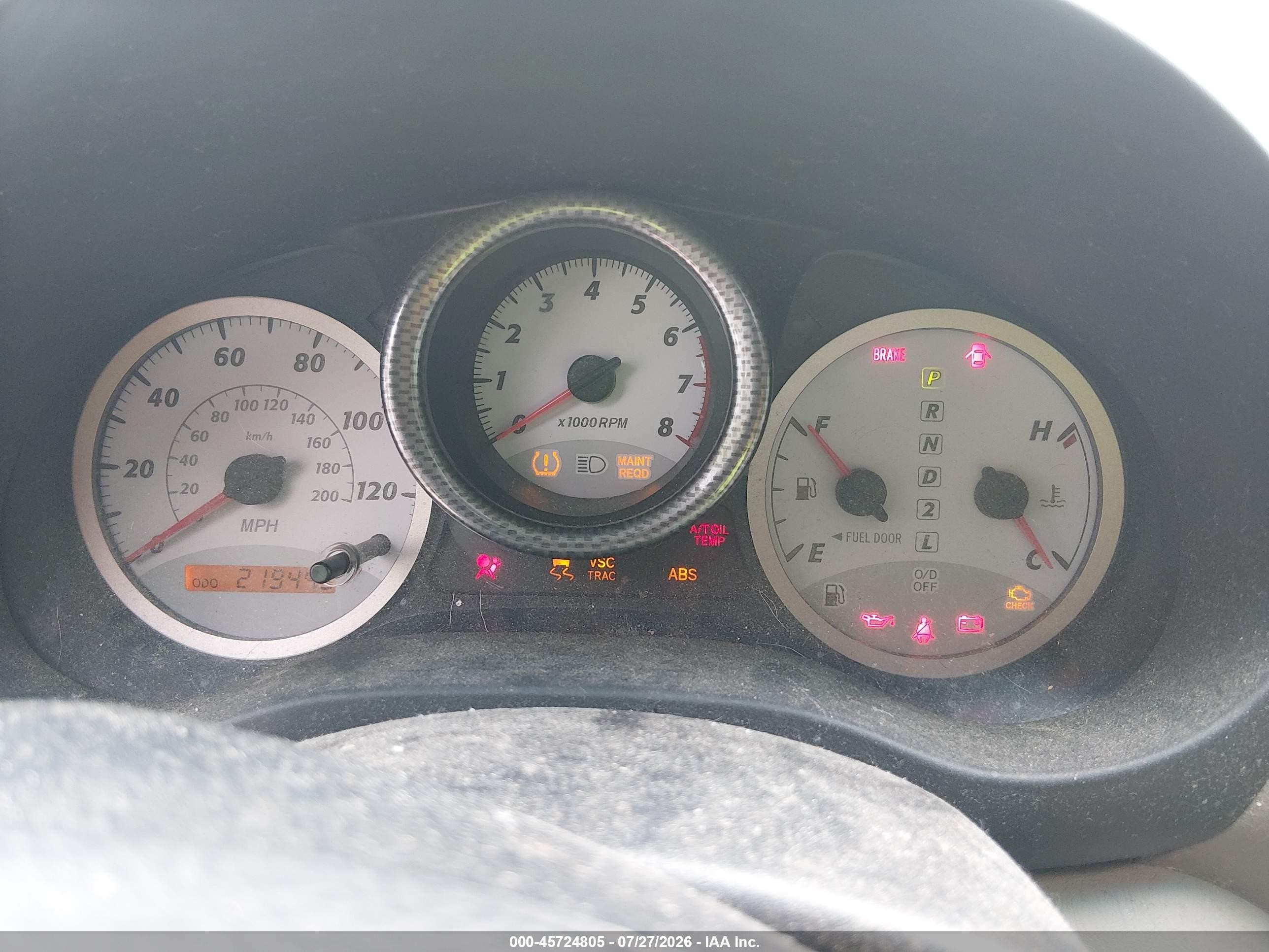 2004 Toyota Rav4   Белый vin: JTEHD20V340020369