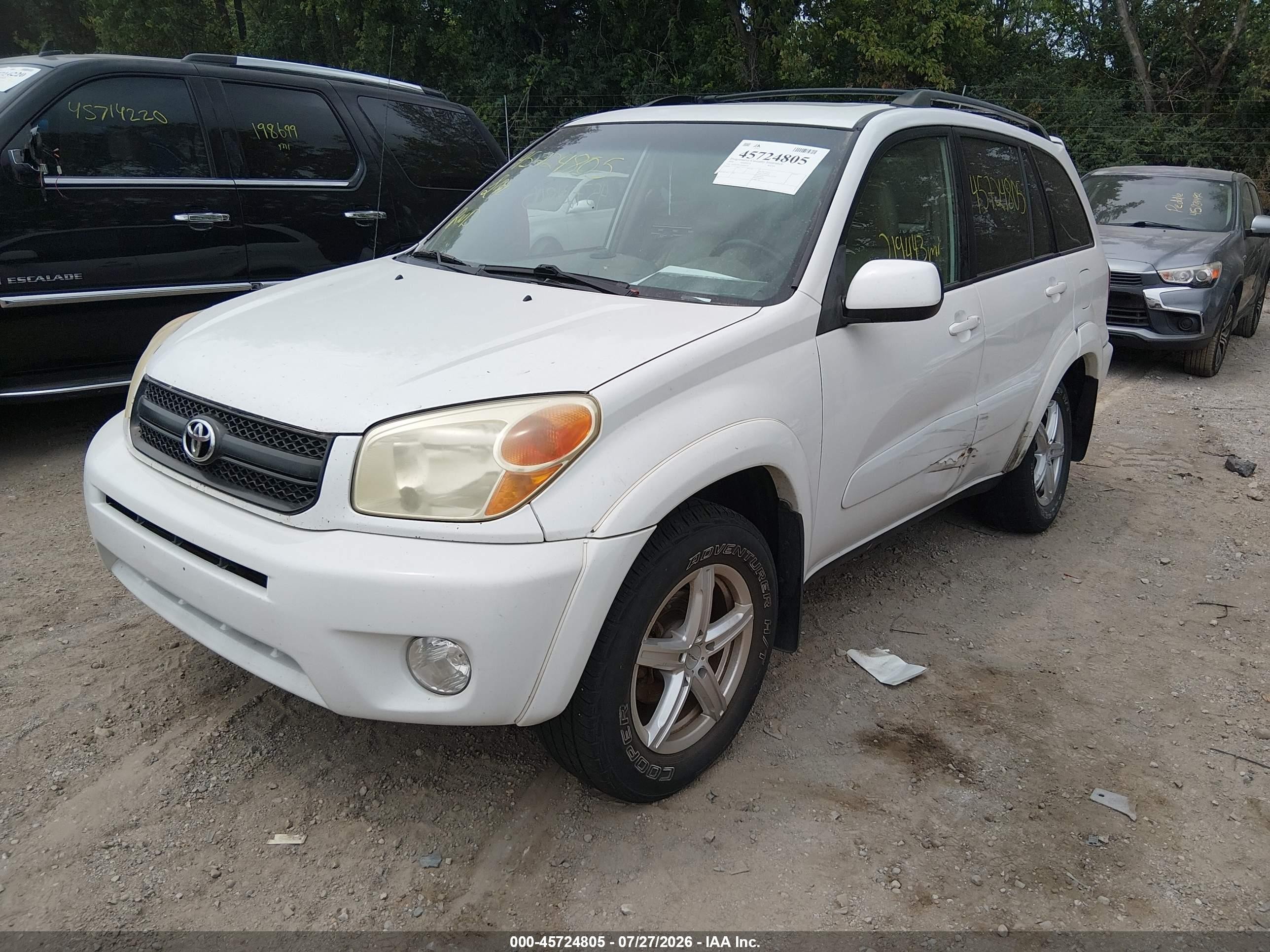 2004 Toyota Rav4   Белый vin: JTEHD20V340020369