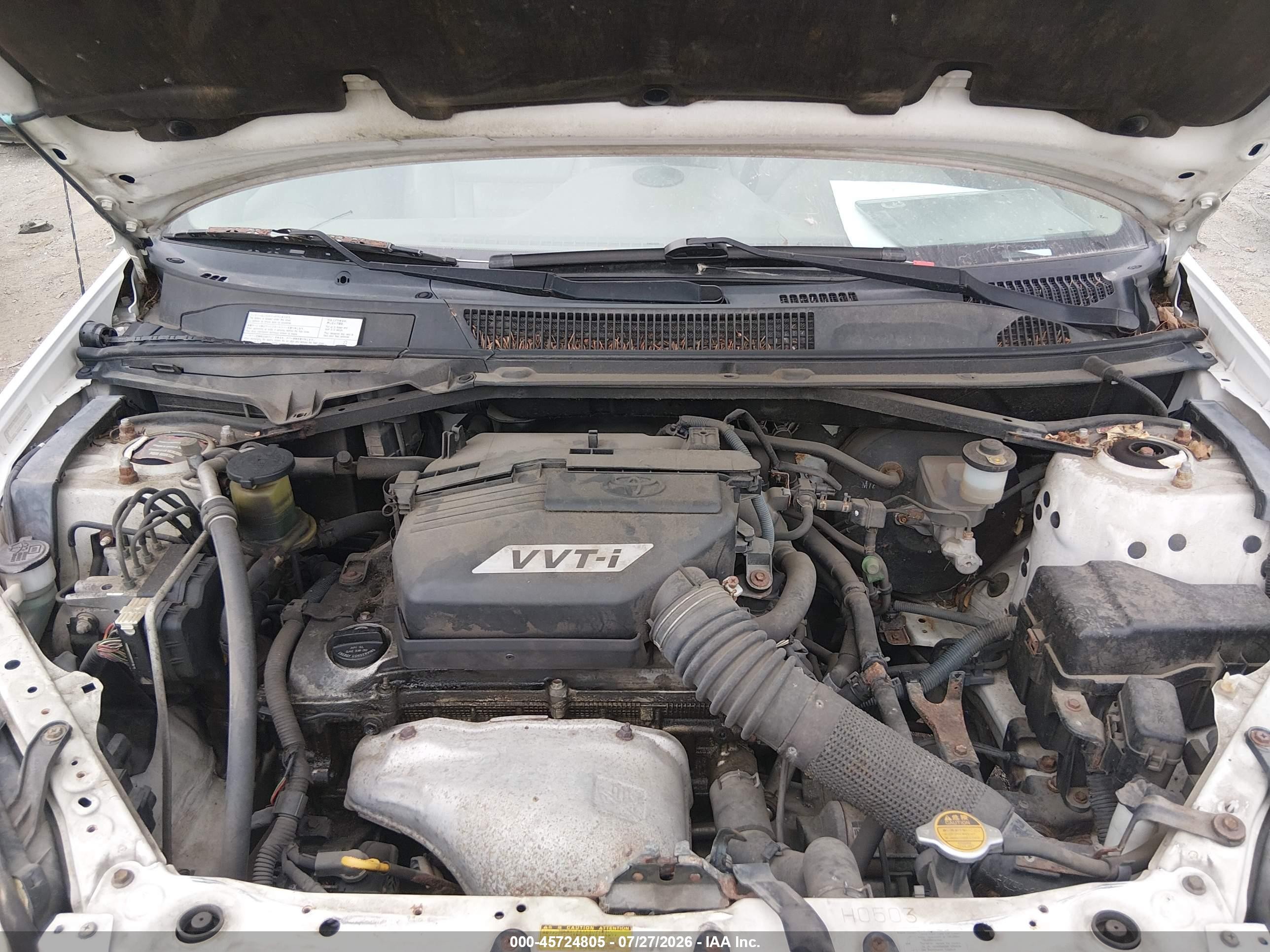 2004 Toyota Rav4   Белый vin: JTEHD20V340020369