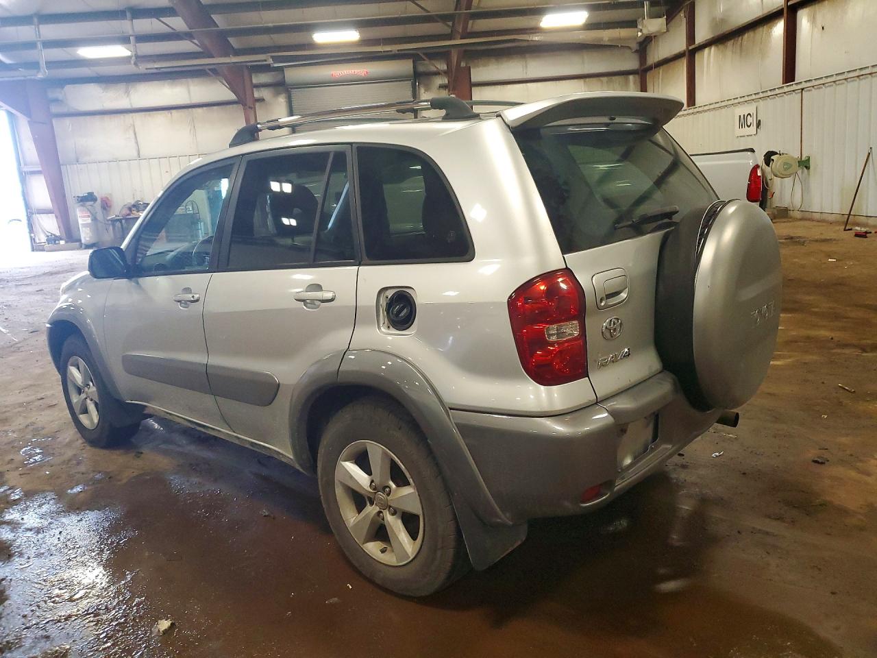 2004 Toyota Rav4 Base Silver vin: JTEHD20V340026155