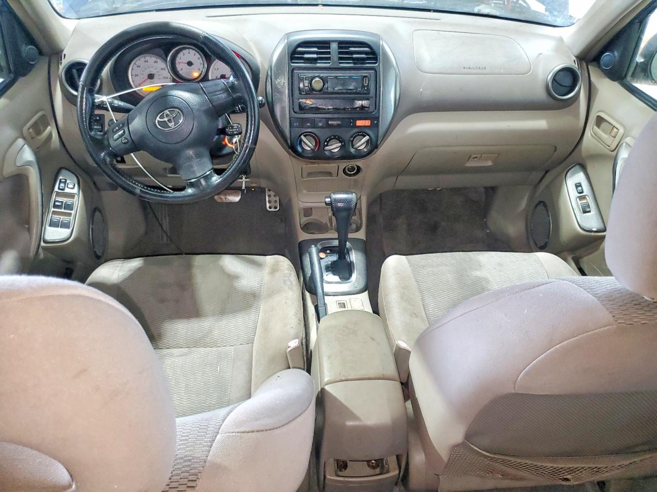 2004 Toyota Rav4 Base Blue vin: JTEHD20V340027158
