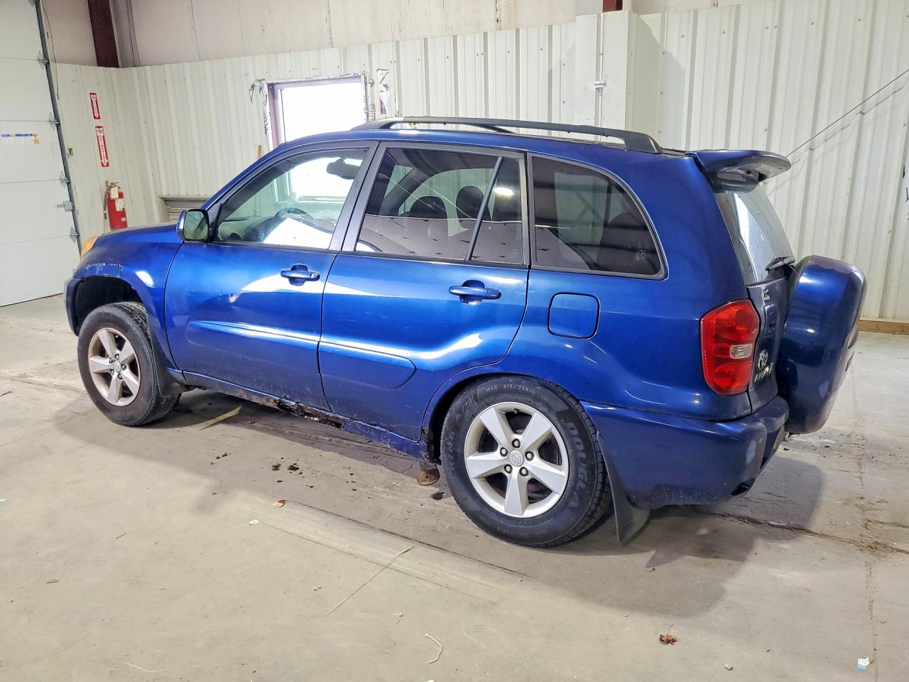 2004 Toyota Rav4 Base Blue vin: JTEHD20V340027158