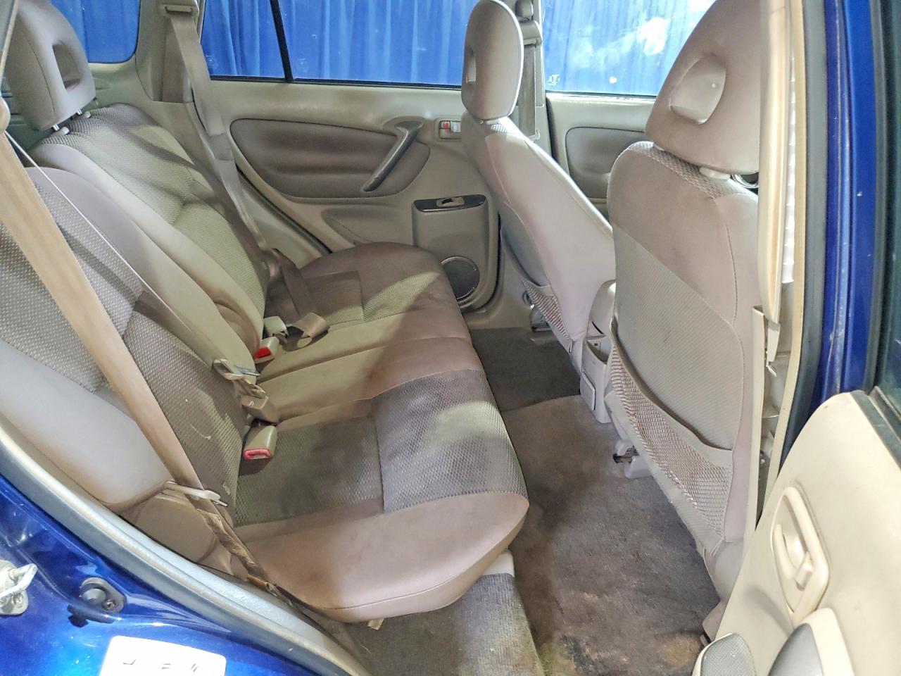 2004 Toyota Rav4 Base Blue vin: JTEHD20V340027158