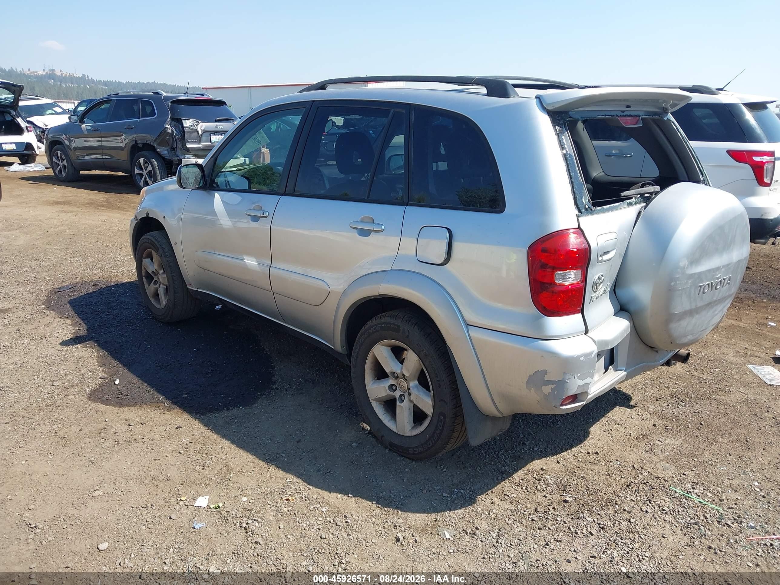 2004 Toyota Rav4   Silver vin: JTEHD20V346010812