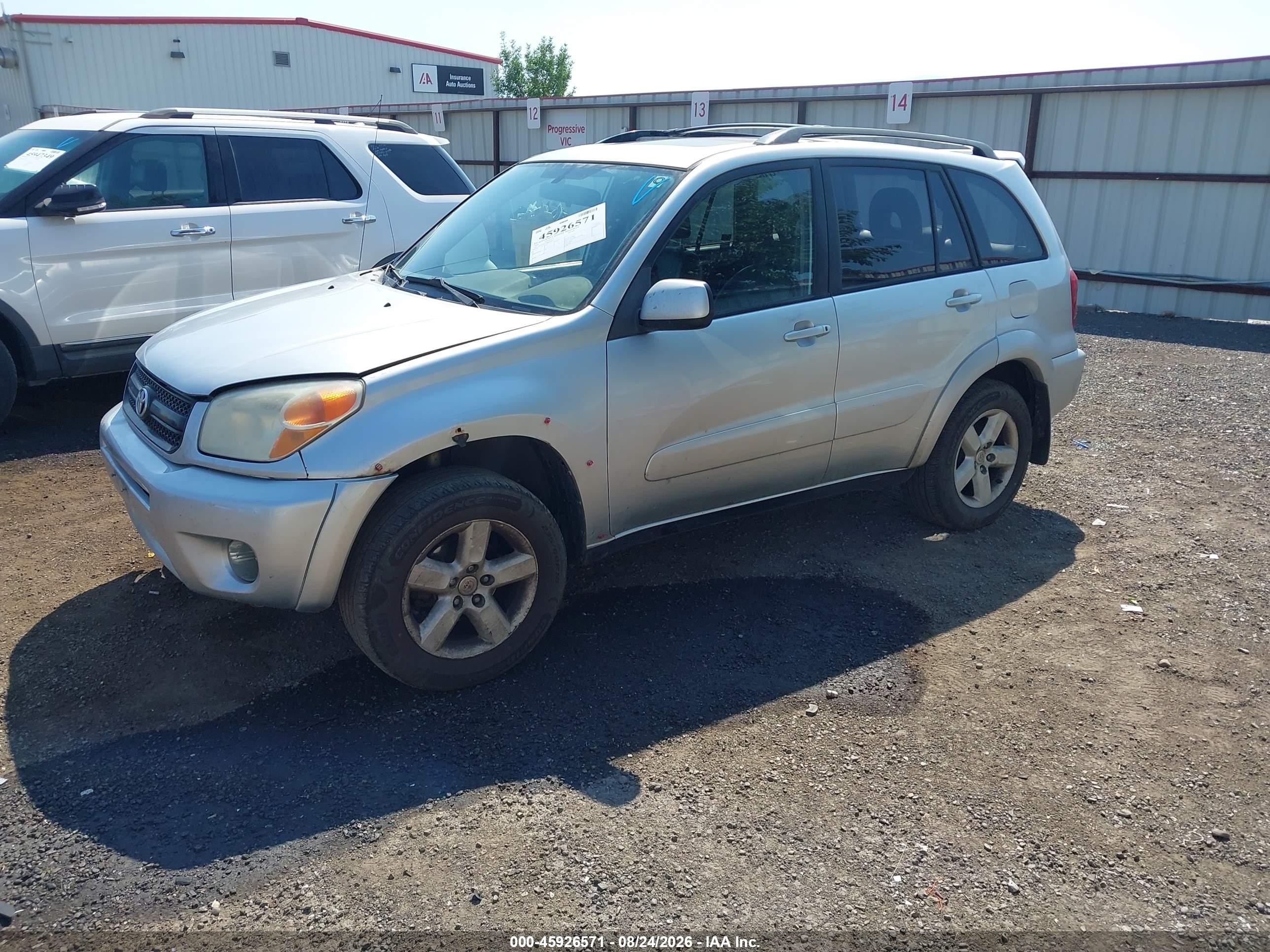 2004 Toyota Rav4   Silver vin: JTEHD20V346010812