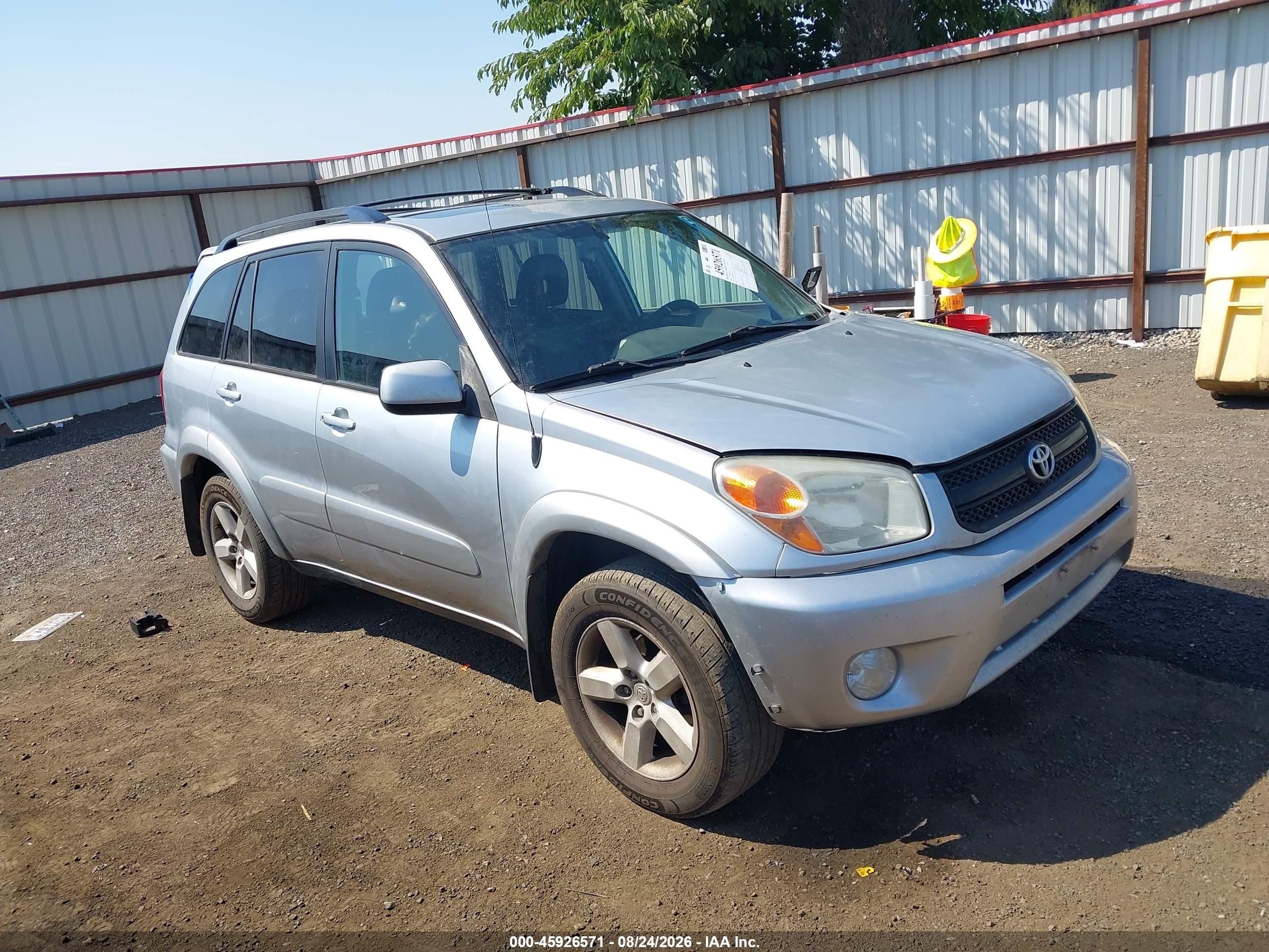 2004 Toyota Rav4   Silver vin: JTEHD20V346010812