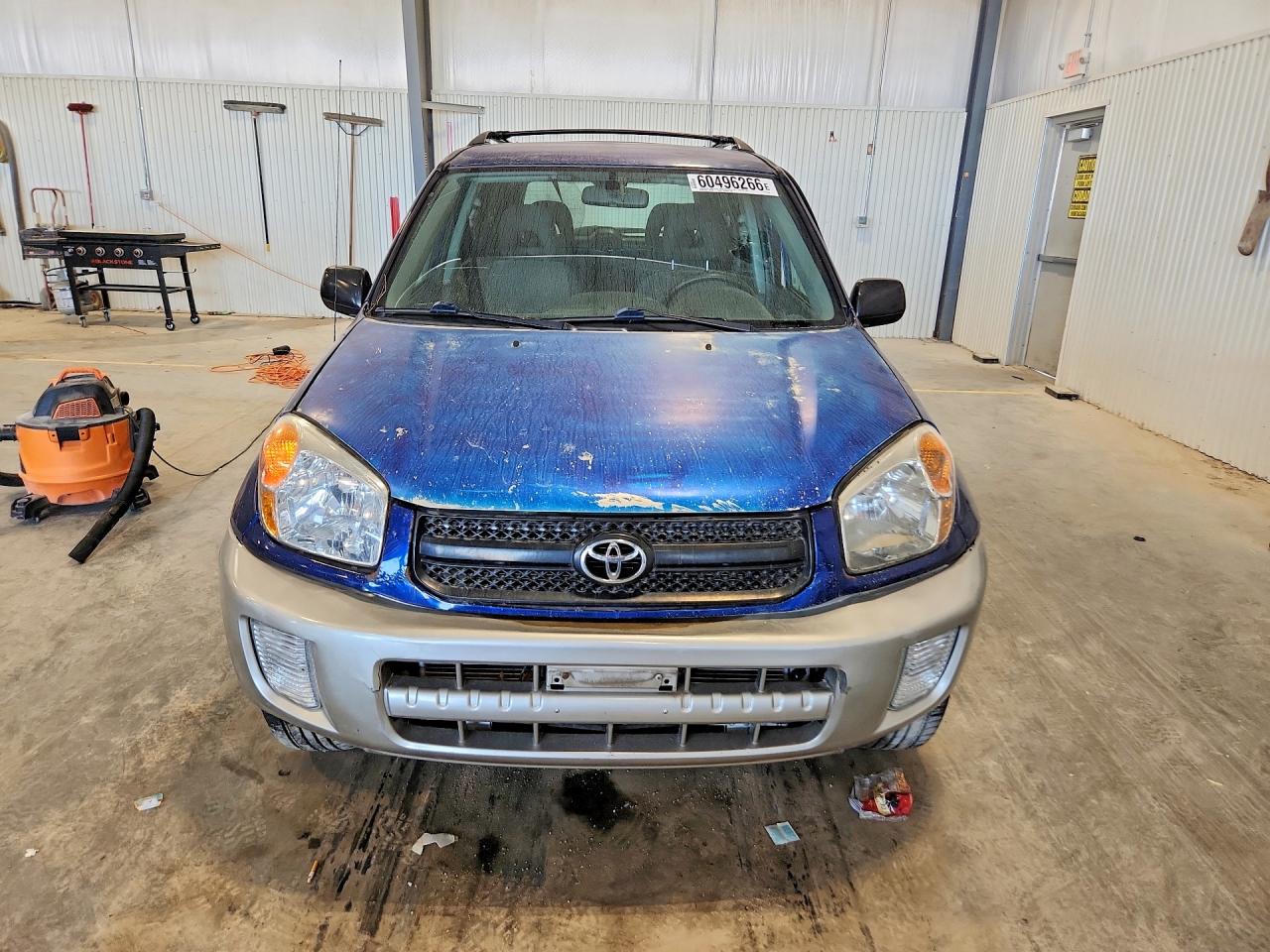 2004 Toyota Rav4 Base Blue vin: JTEHD20V346018991