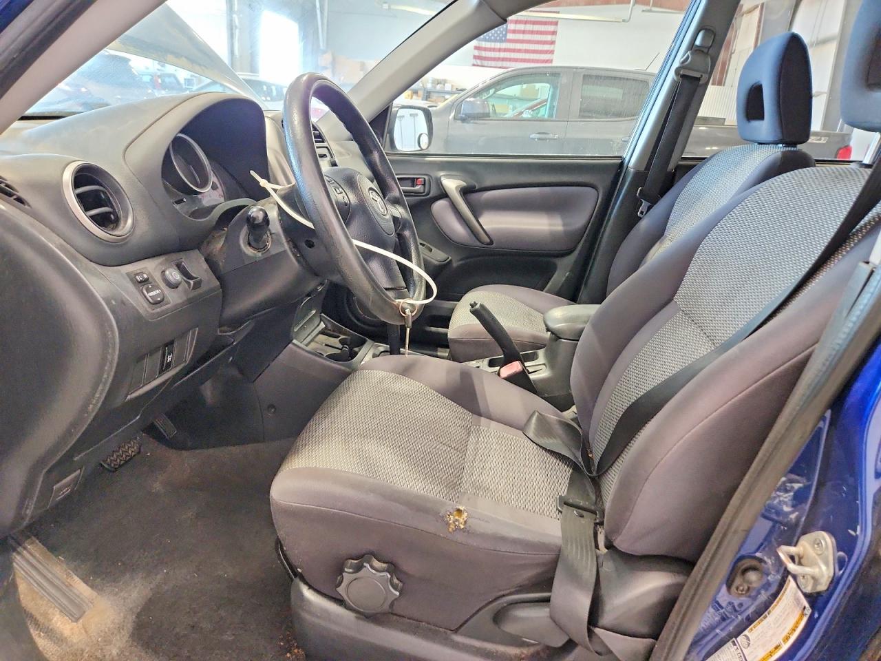 2004 Toyota Rav4 Base Blue vin: JTEHD20V346018991