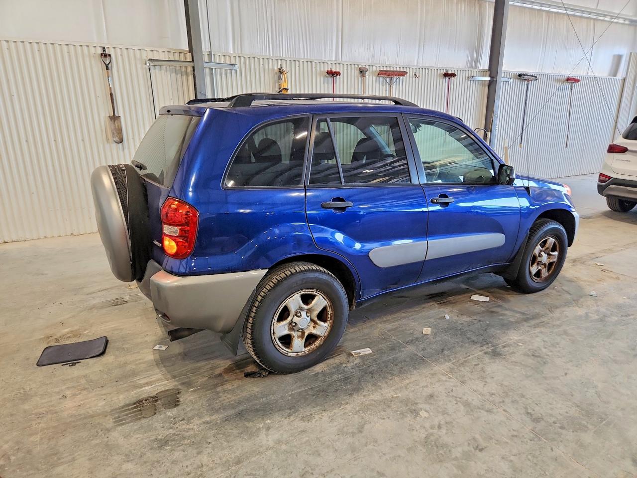 2004 Toyota Rav4 Base Blue vin: JTEHD20V346018991