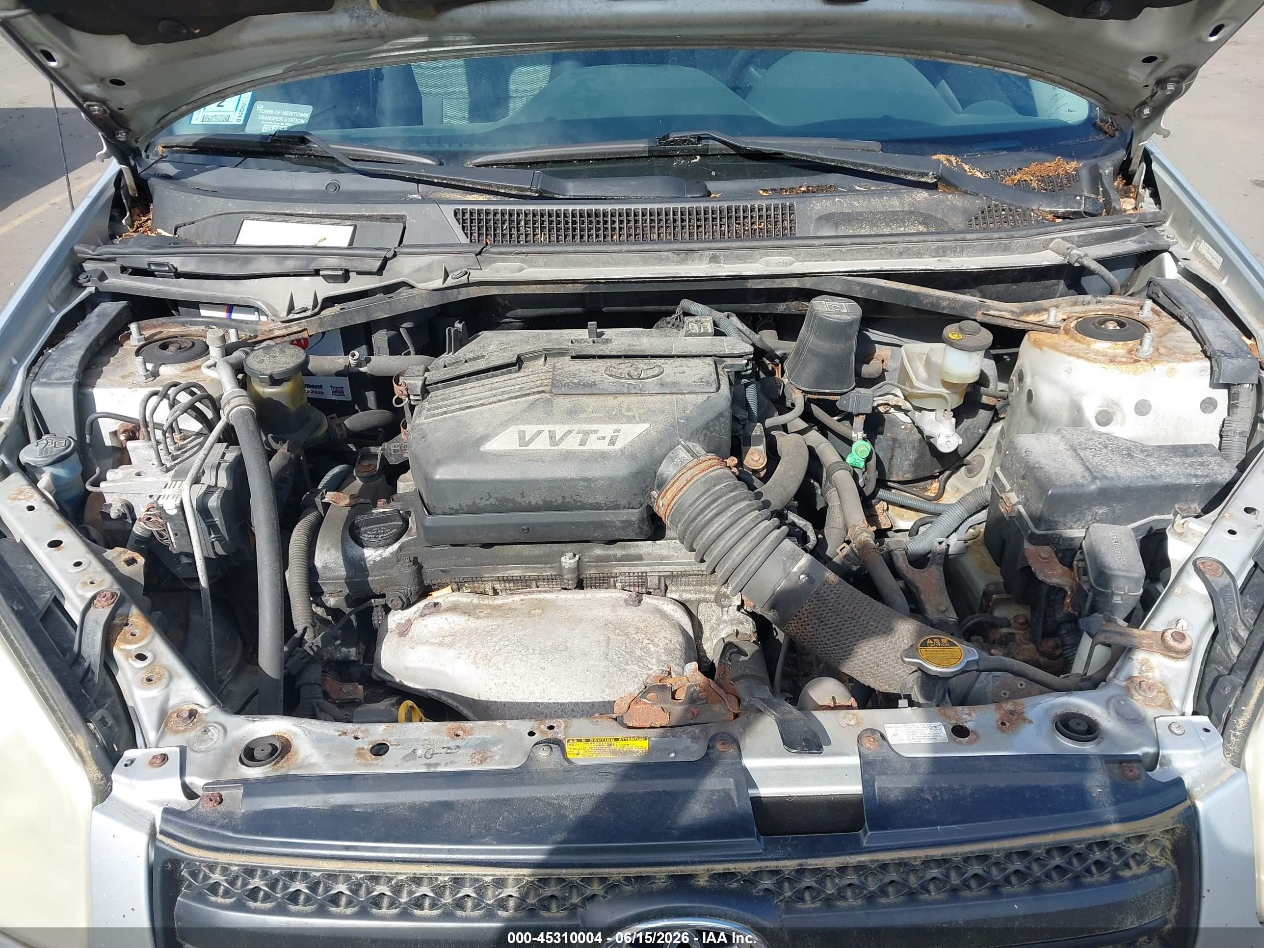 2004 Toyota Rav4   Silver vin: JTEHD20V346022037