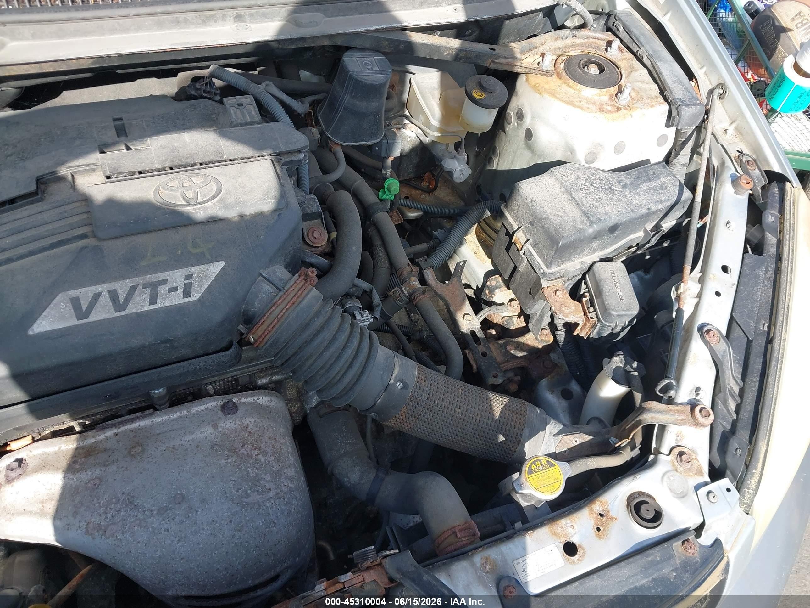 2004 Toyota Rav4   Silver vin: JTEHD20V346022037