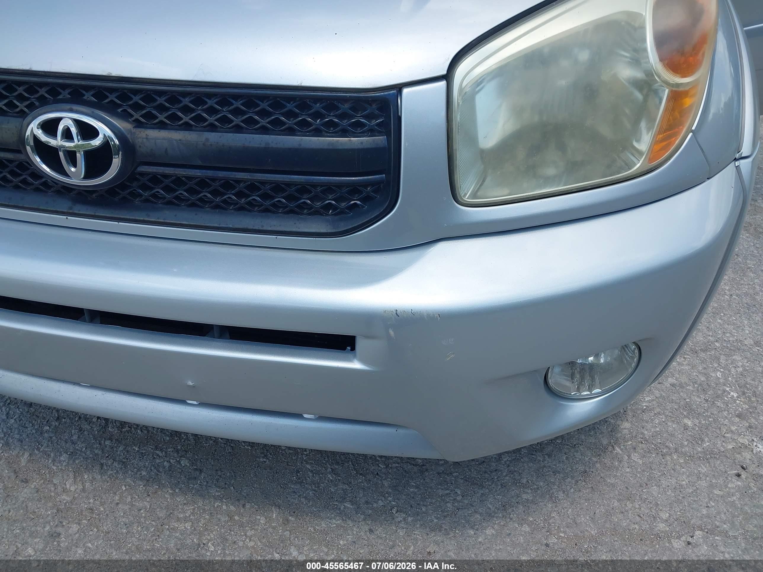 2005 Toyota Rav4   Серебряный vin: JTEHD20V350040042