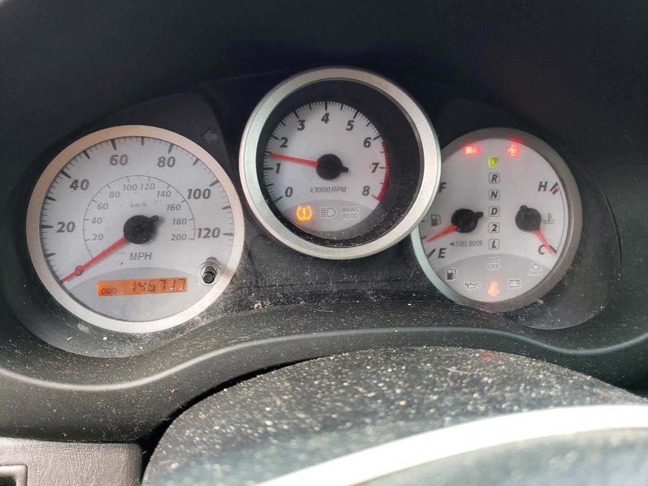 2005 Toyota Rav4 Base Burgundy vin: JTEHD20V350065748
