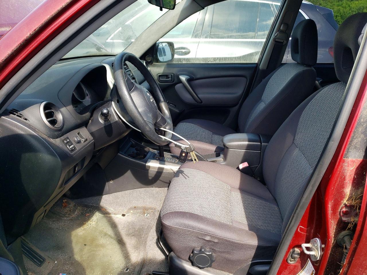 2005 Toyota Rav4 Base Burgundy vin: JTEHD20V350065748