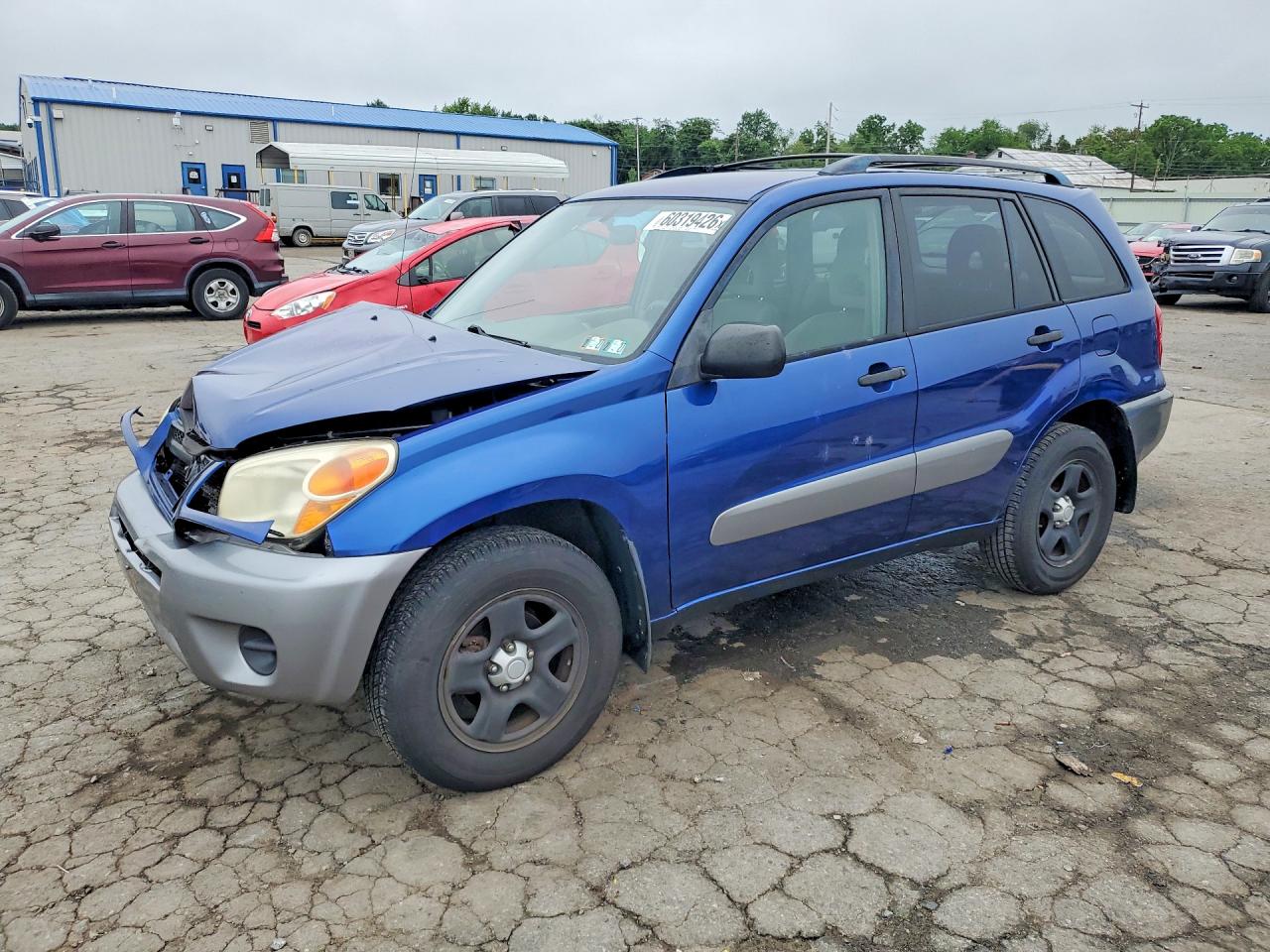 2005 Toyota Rav4 Base Синий vin: JTEHD20V356025313