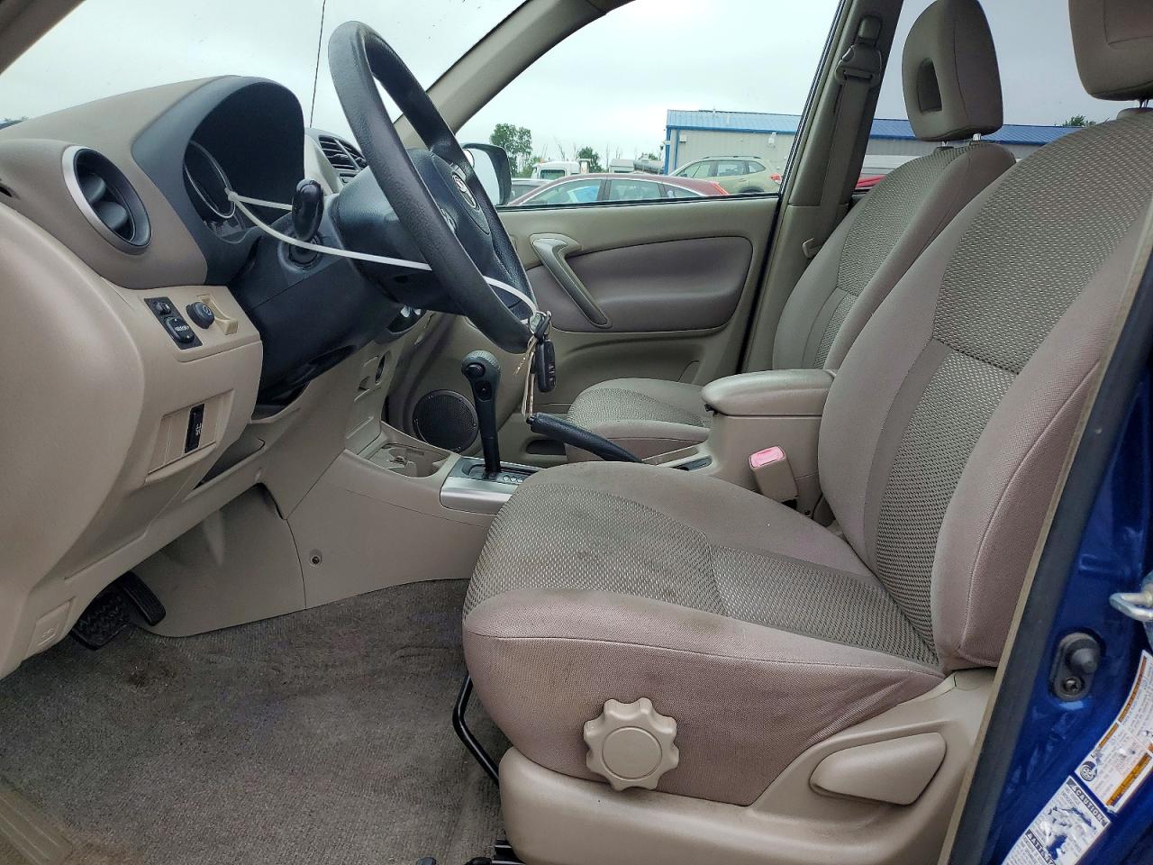 2005 Toyota Rav4 Base Blue vin: JTEHD20V356025313