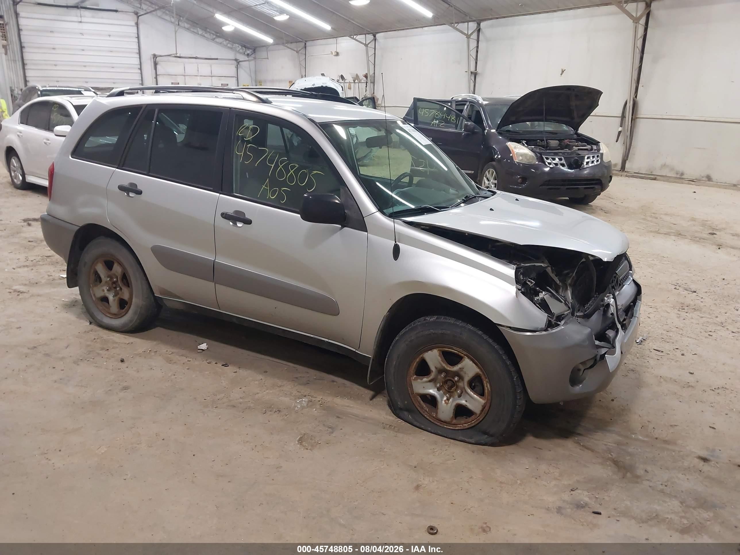 2005 Toyota Rav4   Silver vin: JTEHD20V356028986