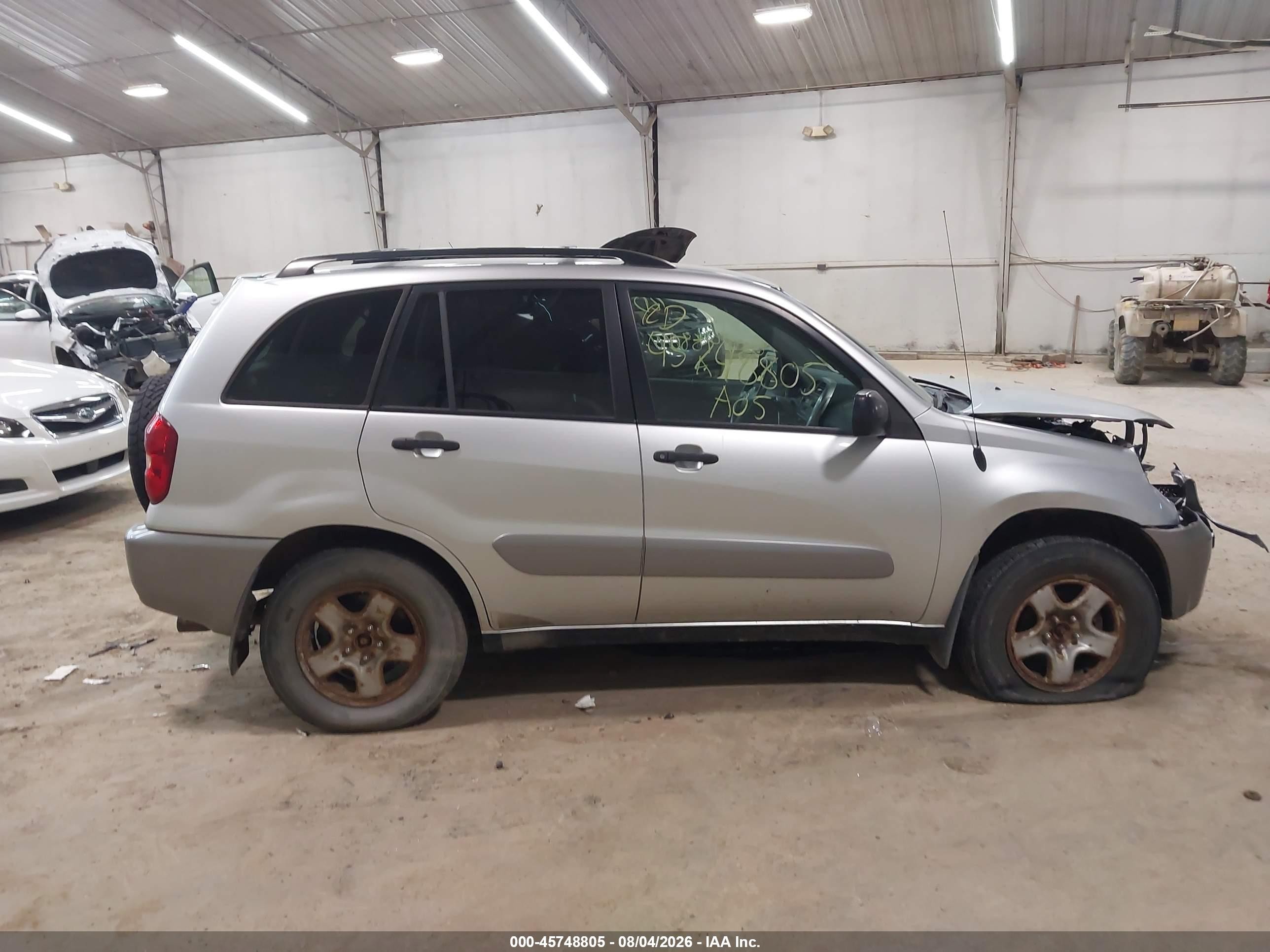2005 Toyota Rav4   Silver vin: JTEHD20V356028986
