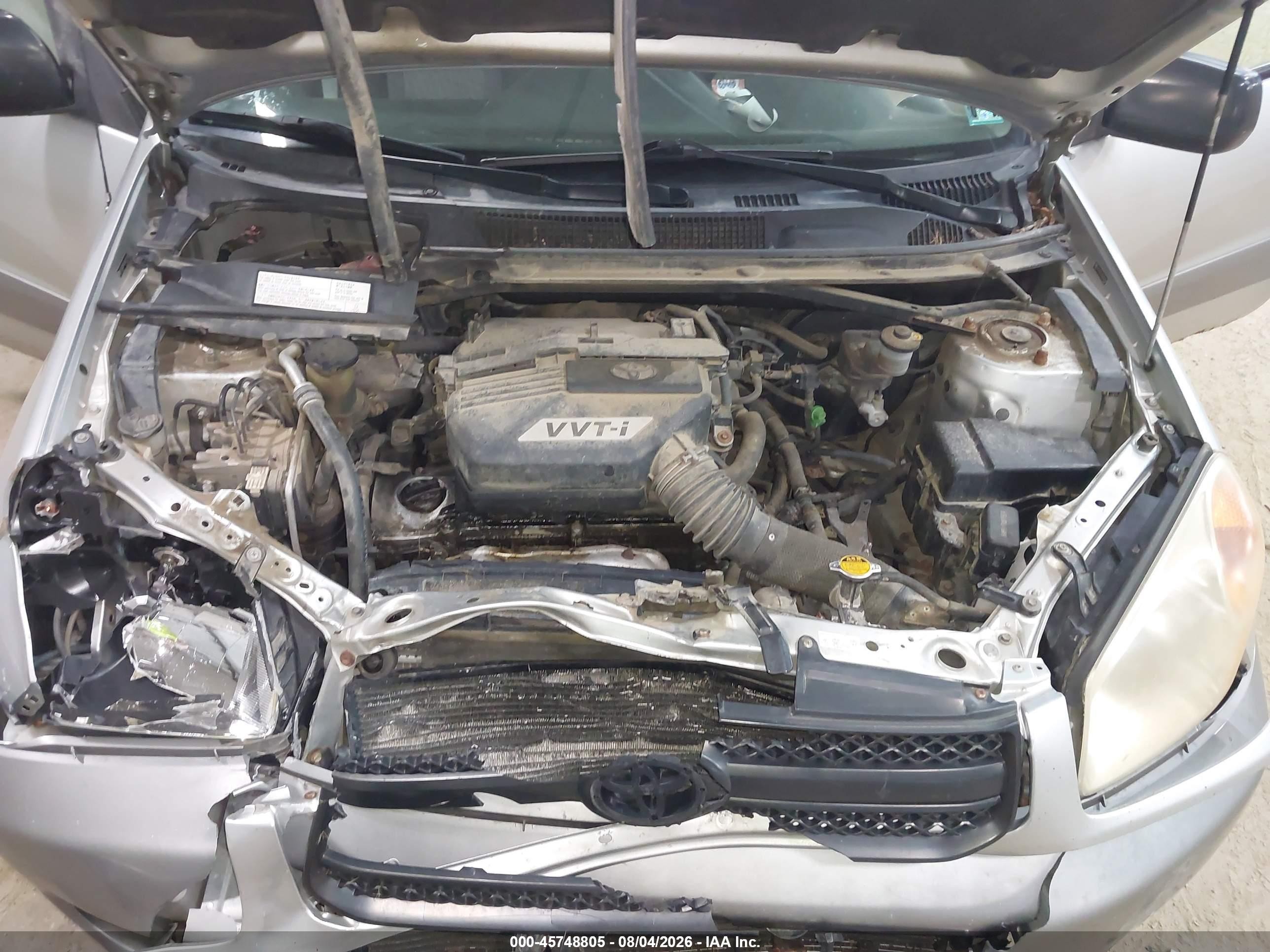 2005 Toyota Rav4   Silver vin: JTEHD20V356028986