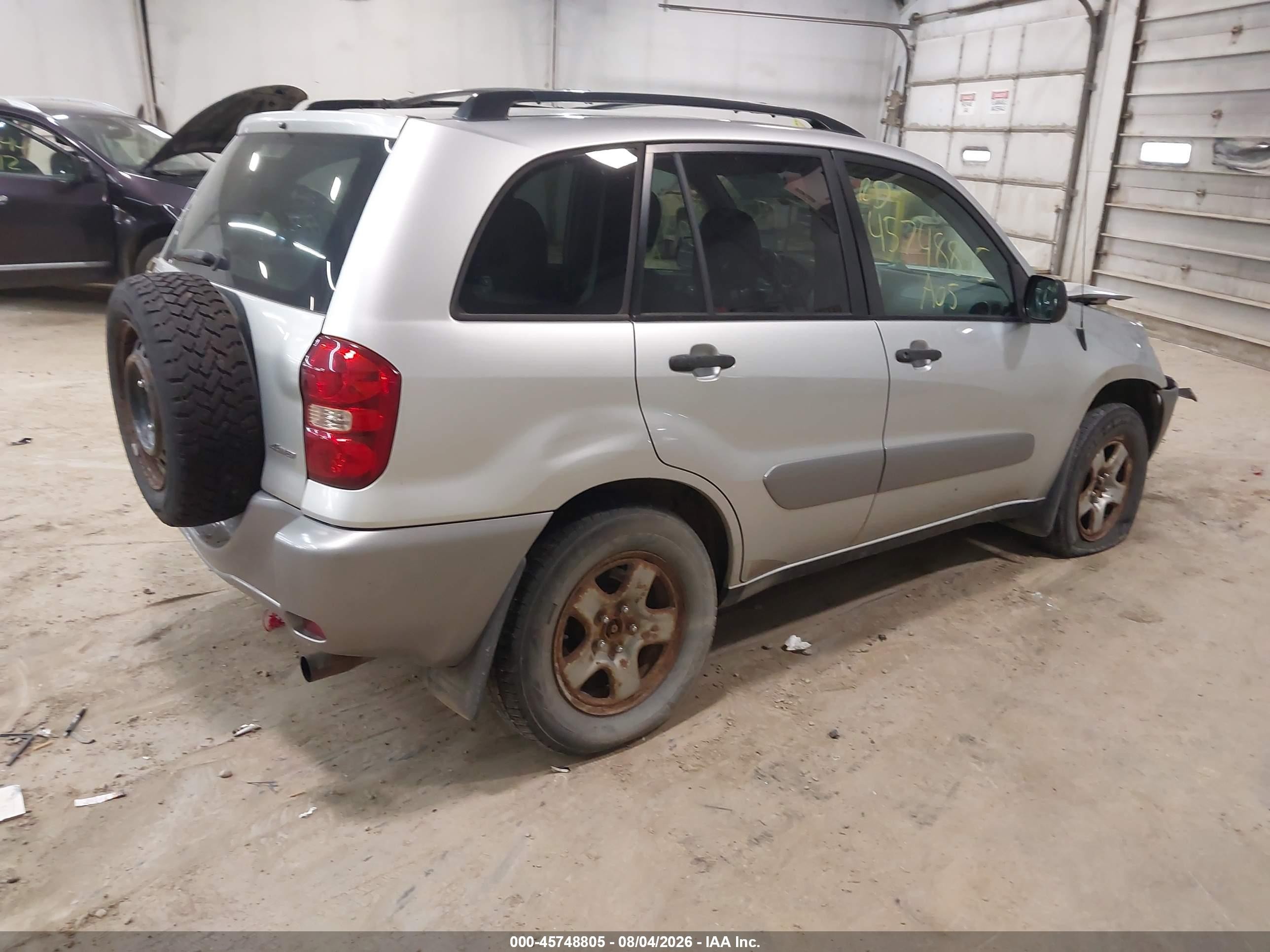 2005 Toyota Rav4   Silver vin: JTEHD20V356028986