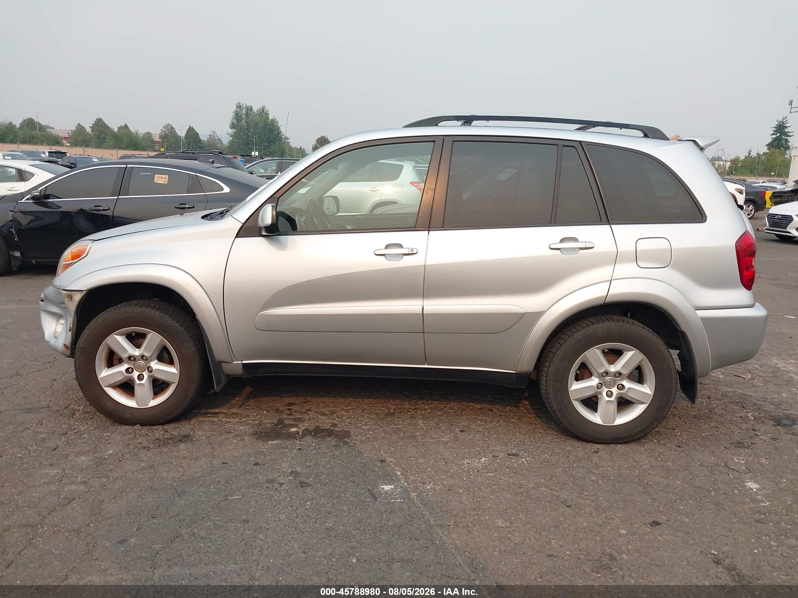 2005 Toyota Rav4   Silver vin: JTEHD20V356029281