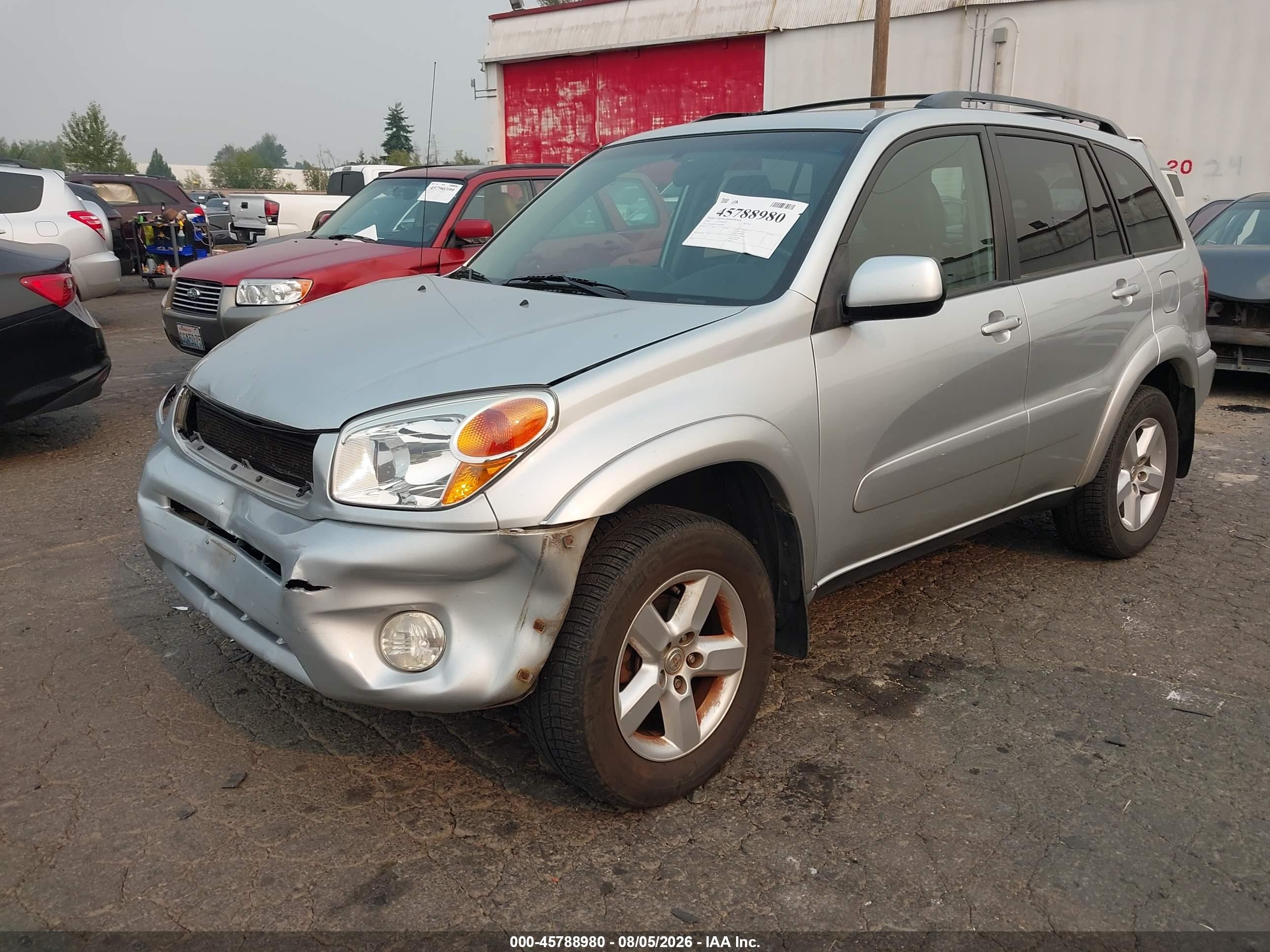 2005 Toyota Rav4   Silver vin: JTEHD20V356029281