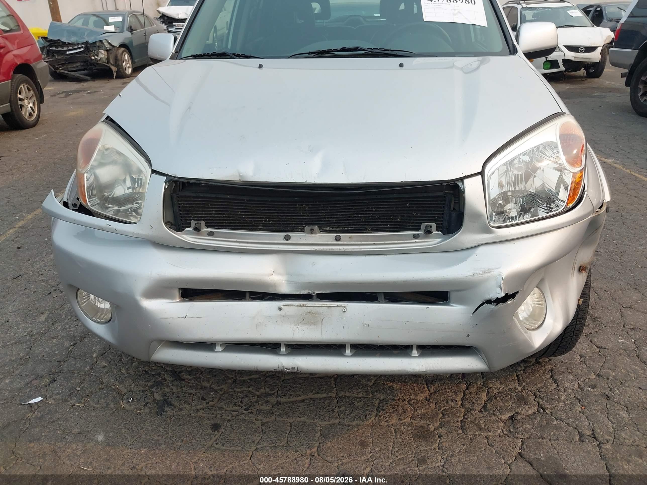 2005 Toyota Rav4   Silver vin: JTEHD20V356029281