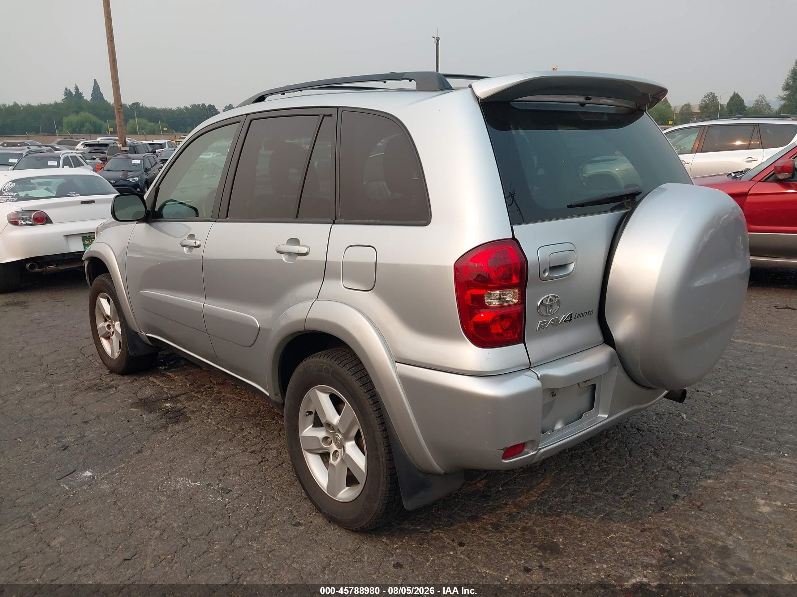 2005 Toyota Rav4   Silver vin: JTEHD20V356029281