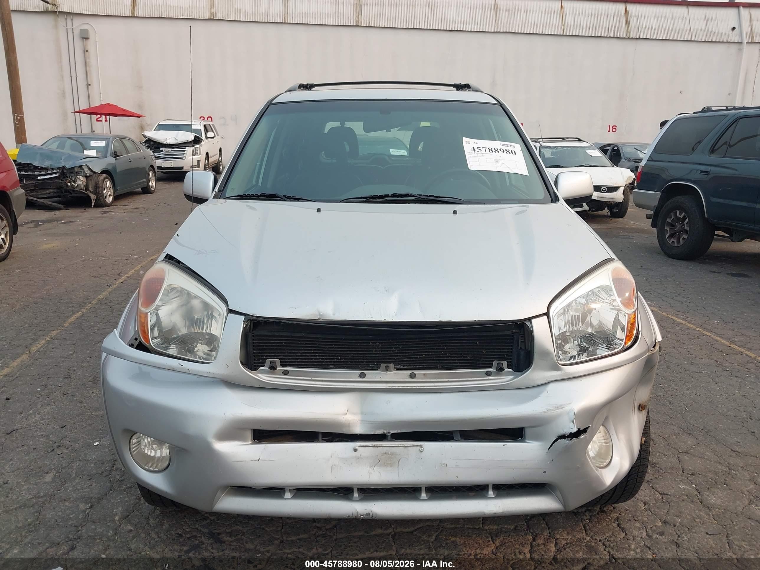 2005 Toyota Rav4   Silver vin: JTEHD20V356029281
