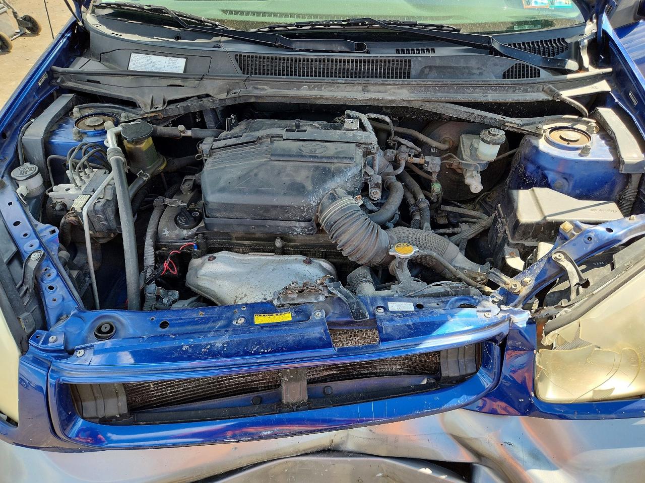 2005 Toyota Rav4 Base Blue vin: JTEHD20V356032620