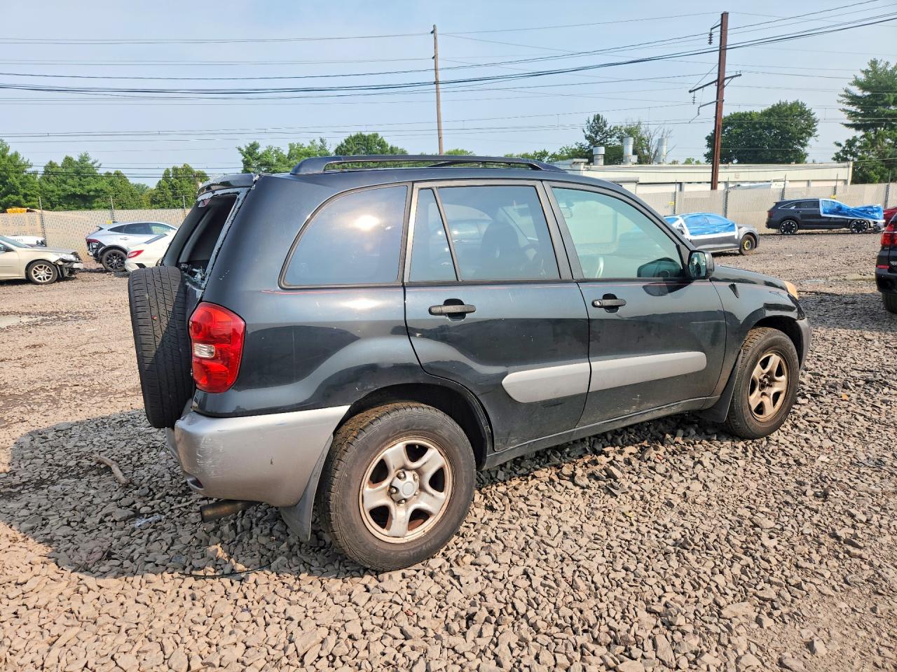 2005 Toyota Rav4 Black vin: JTEHD20V356035825