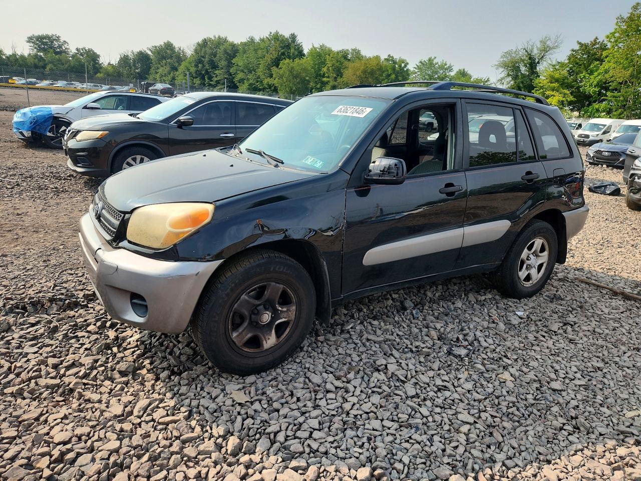 2005 Toyota Rav4 Black vin: JTEHD20V356035825