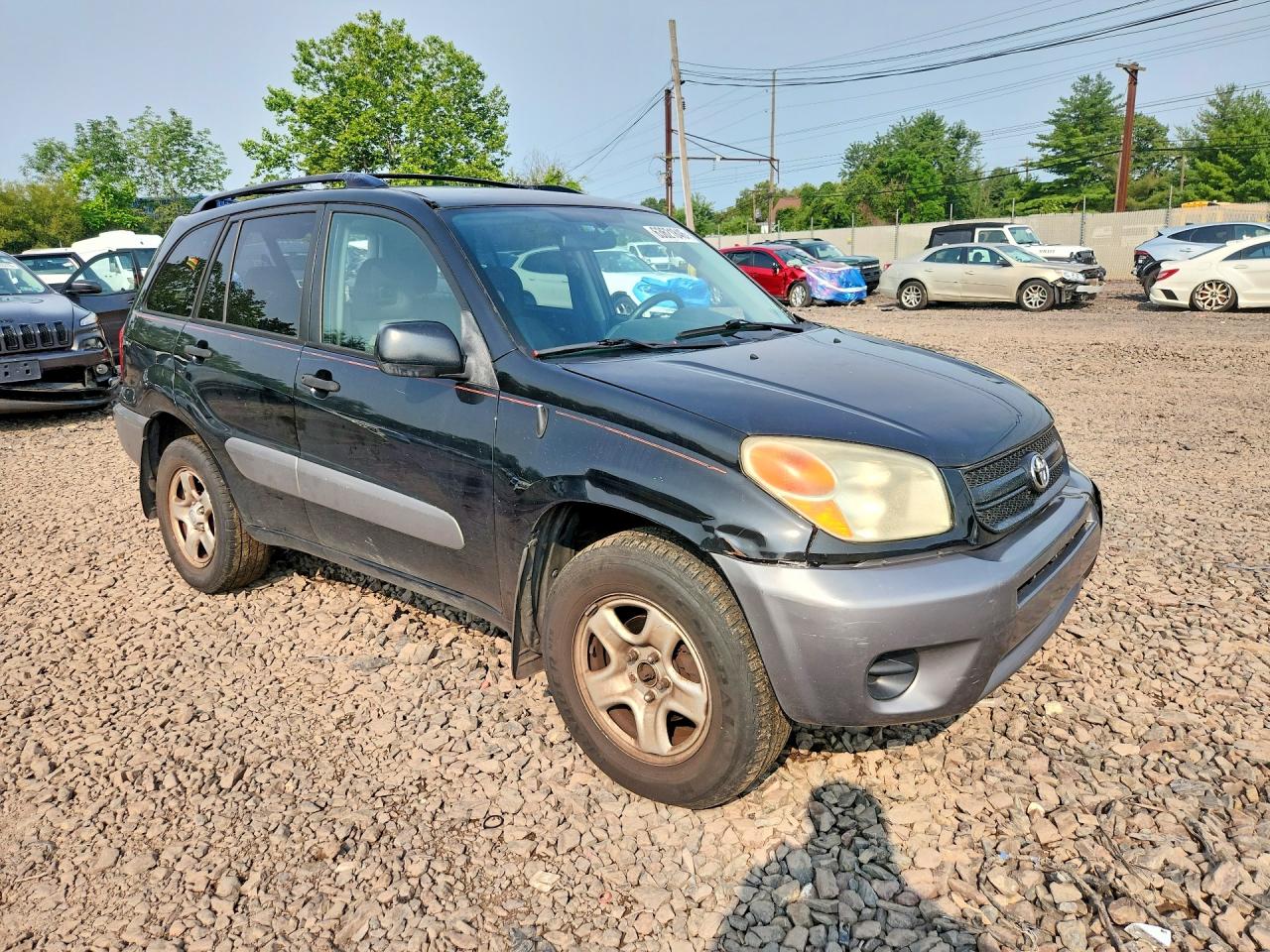 2005 Toyota Rav4 Black vin: JTEHD20V356035825