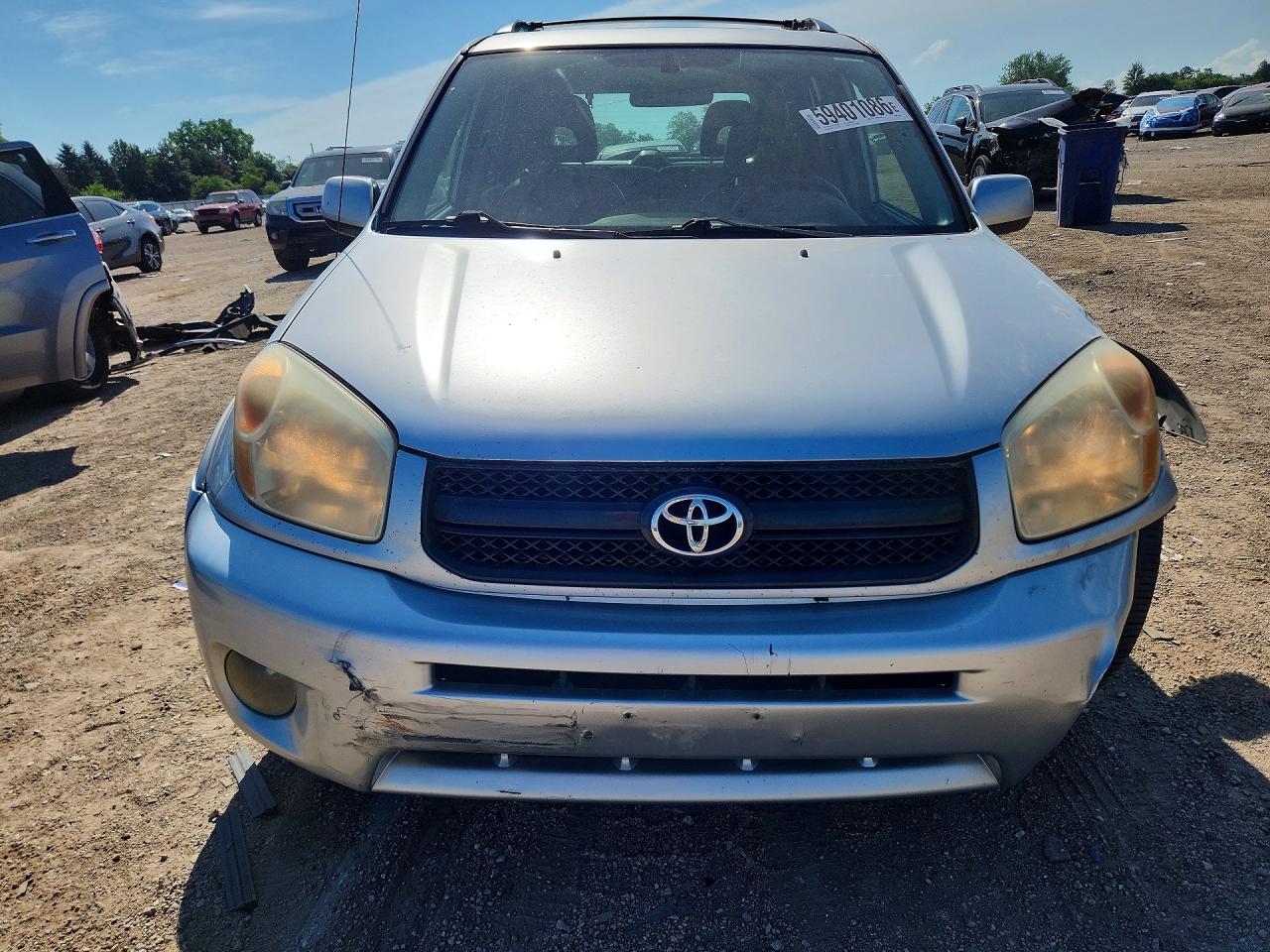 2005 Toyota Rav4 Base Серебряный vin: JTEHD20V356040927