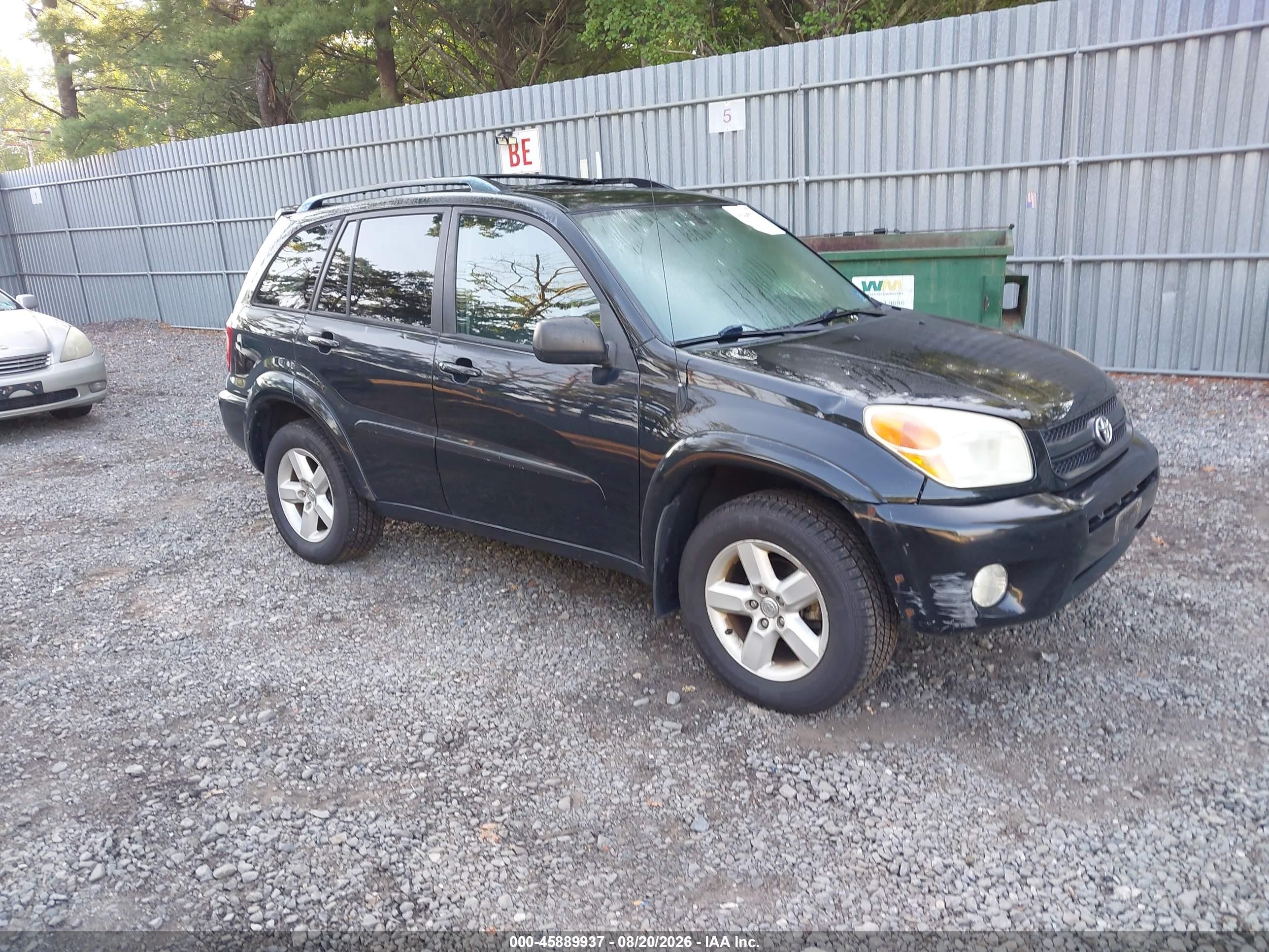 2005 Toyota Rav4   Black vin: JTEHD20V356047313