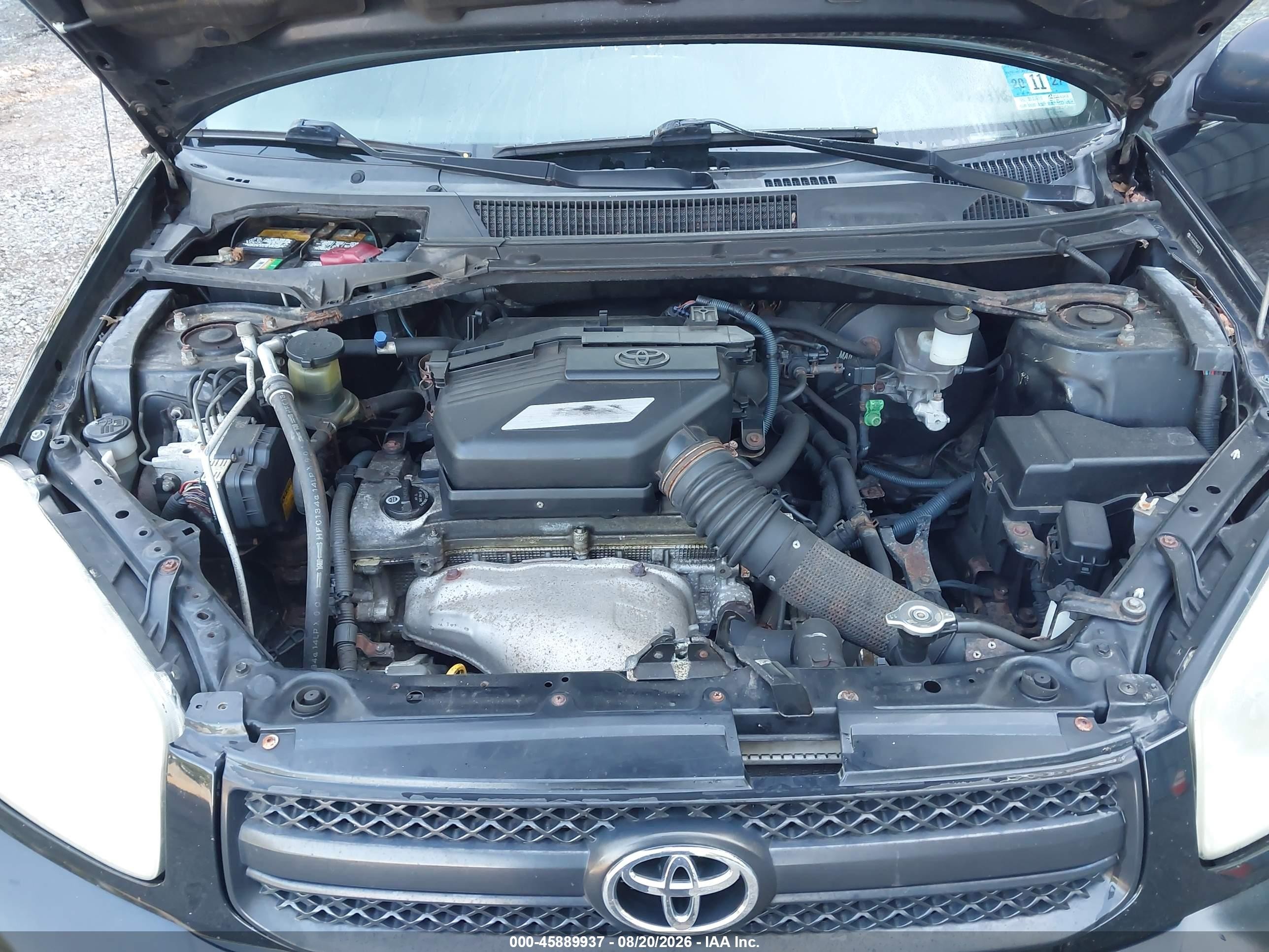 2005 Toyota Rav4   Black vin: JTEHD20V356047313