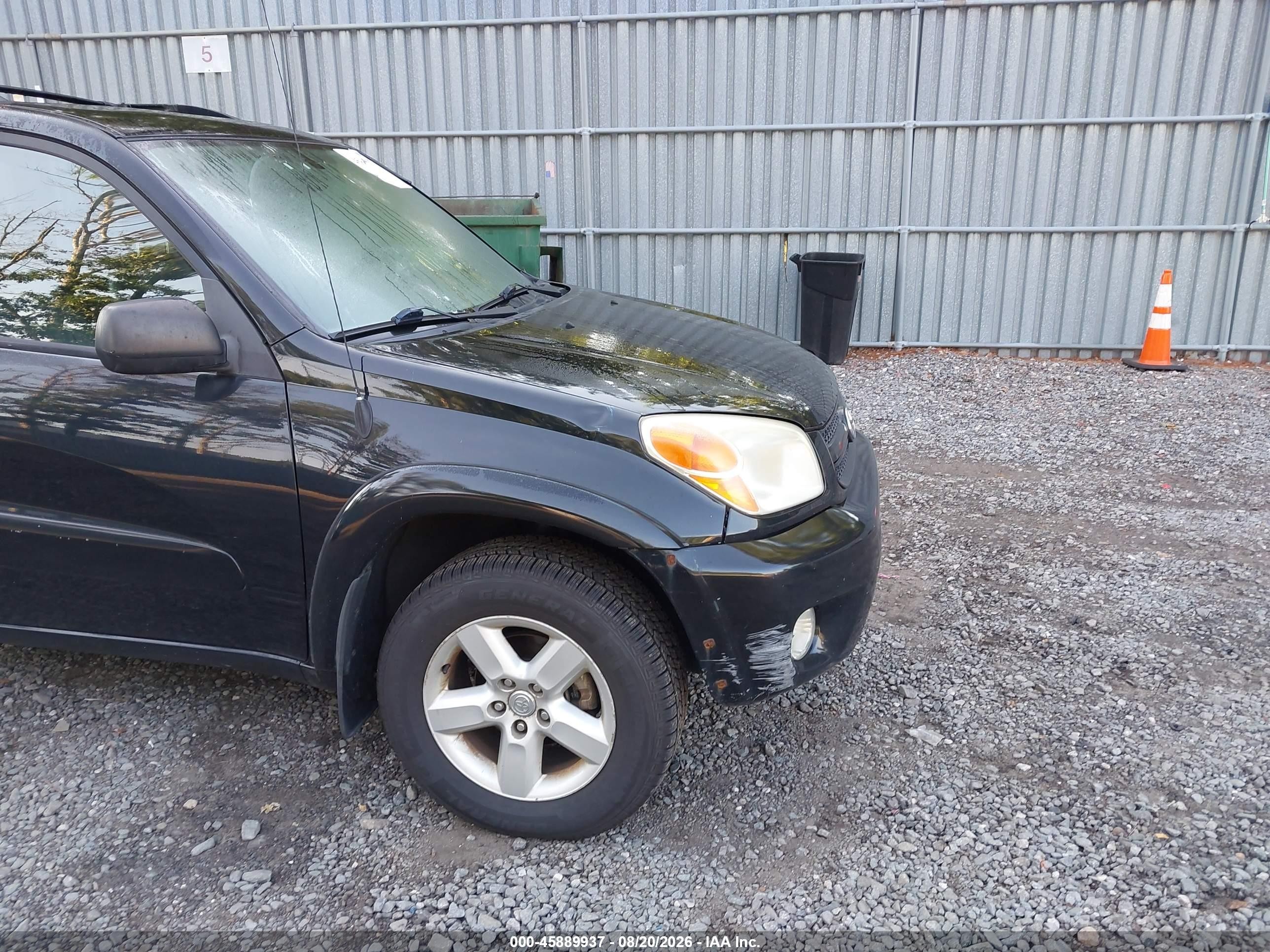 2005 Toyota Rav4   Black vin: JTEHD20V356047313