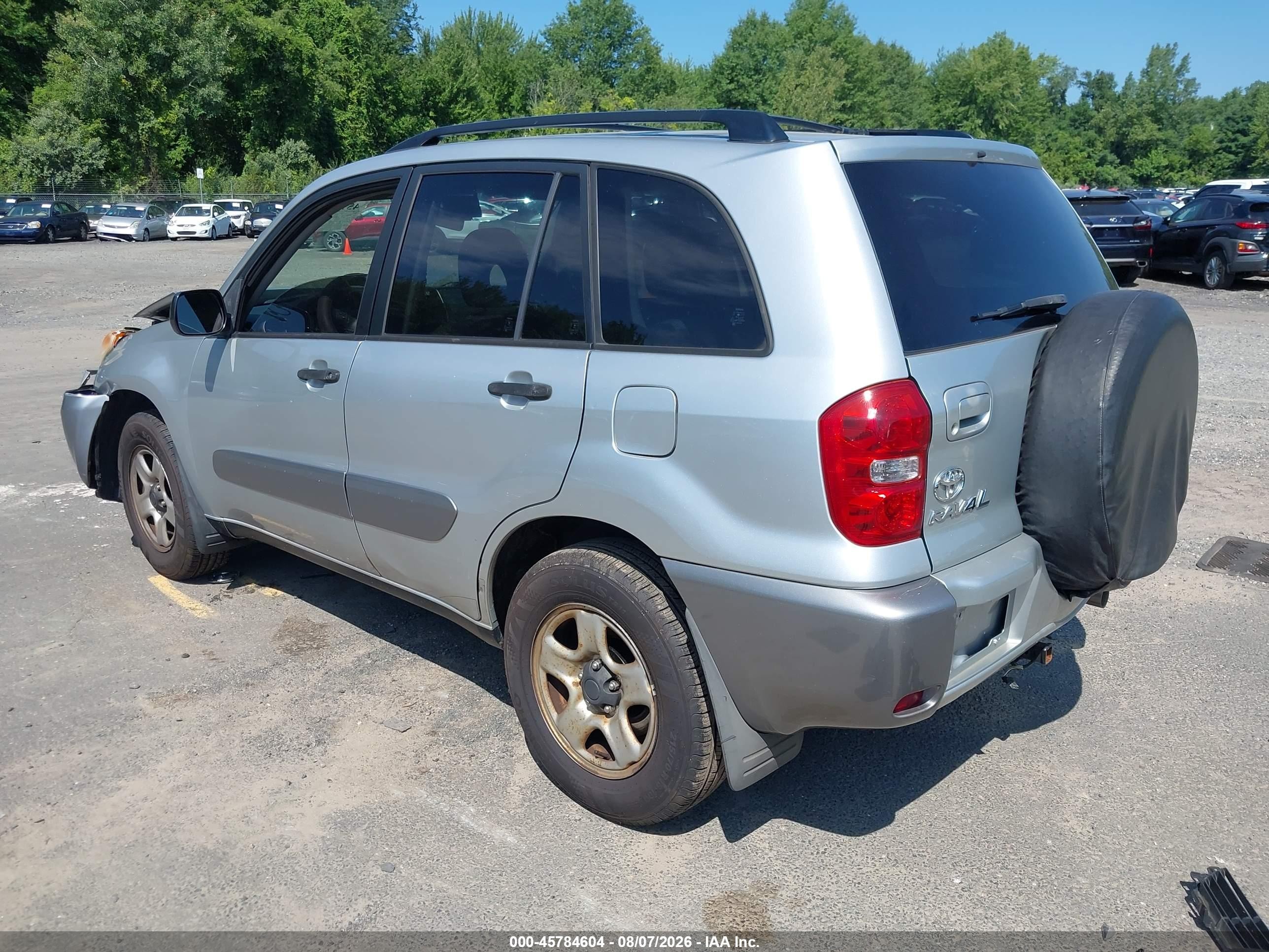 2004 Toyota Rav4   Silver vin: JTEHD20V440021174