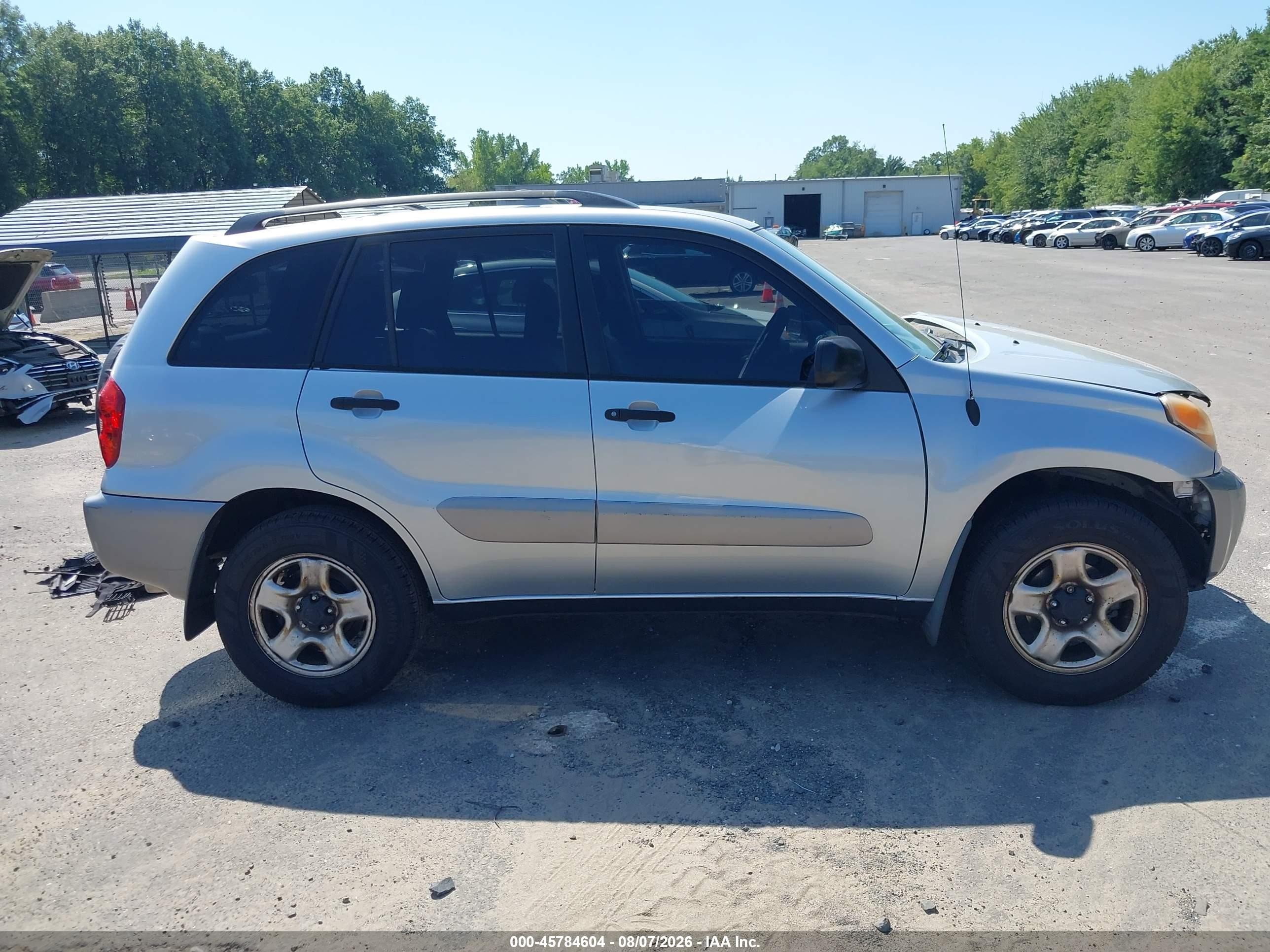 2004 Toyota Rav4   Silver vin: JTEHD20V440021174