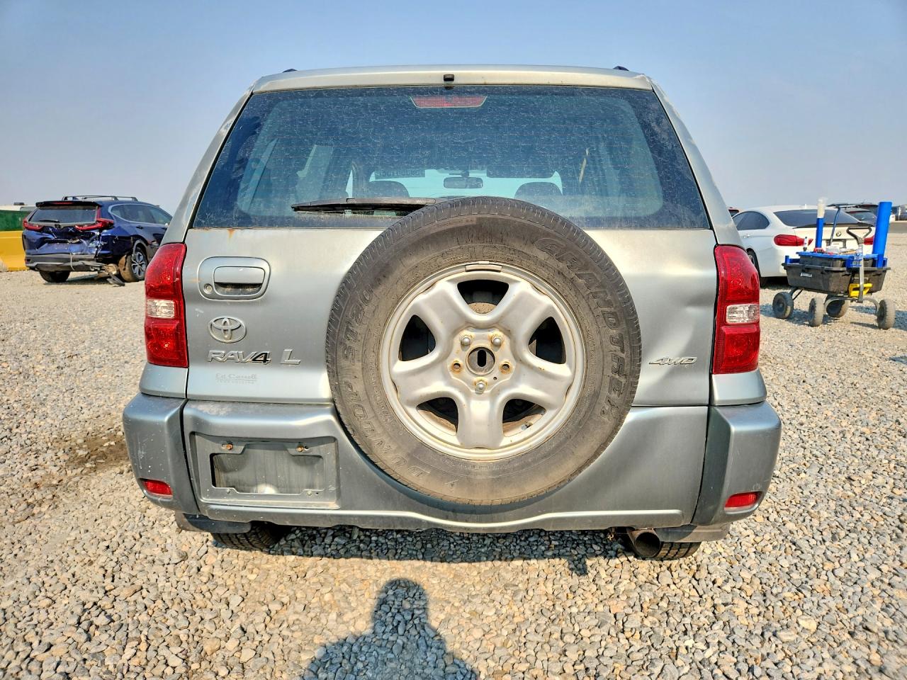 2004 Toyota Rav4 Base Зеленый vin: JTEHD20V440036662