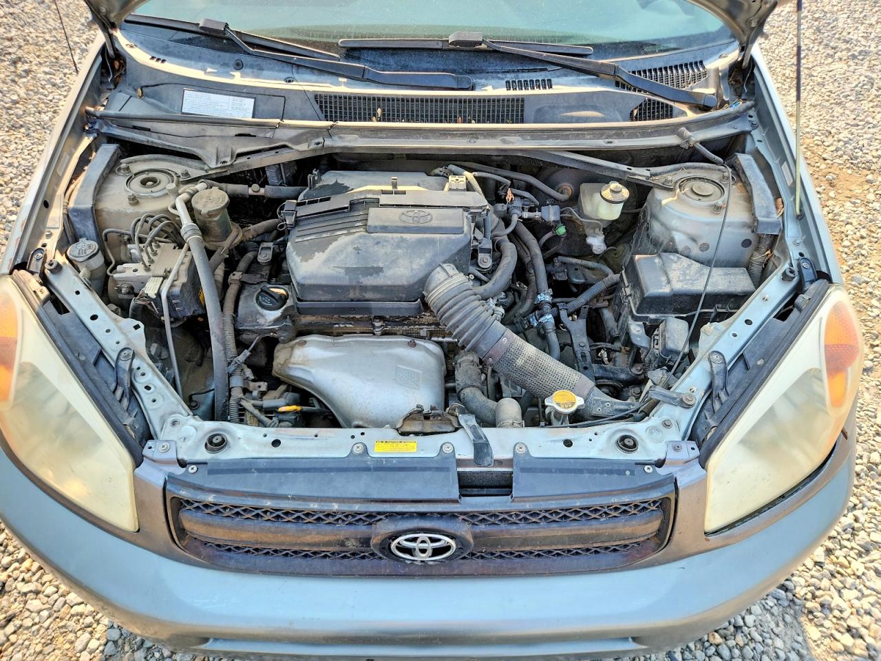 2004 Toyota Rav4 Base Зеленый vin: JTEHD20V440036662