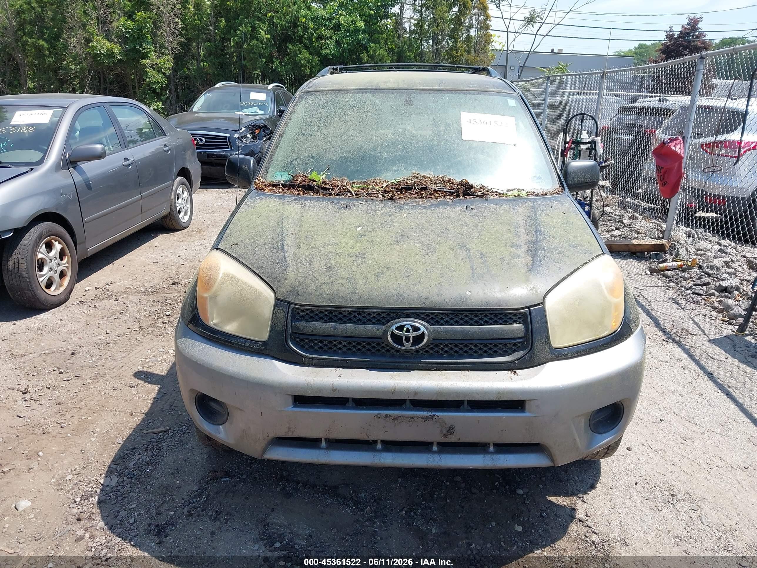 2004 Toyota Rav4   Черный vin: JTEHD20V440037150